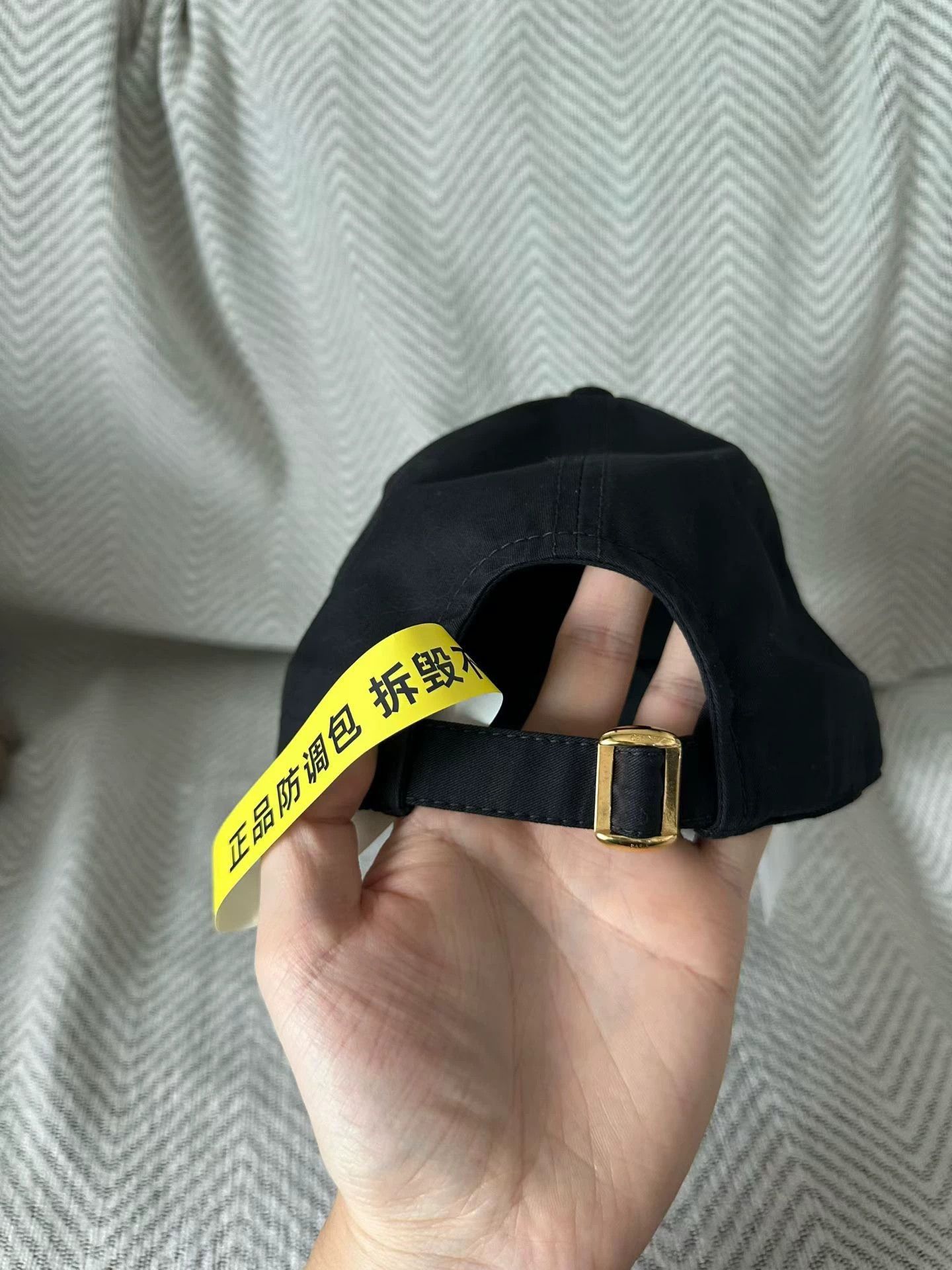Celine CELINE Black Triumph Arc Baseball Cap M Size ONE SIZE - 3 Thumbnail