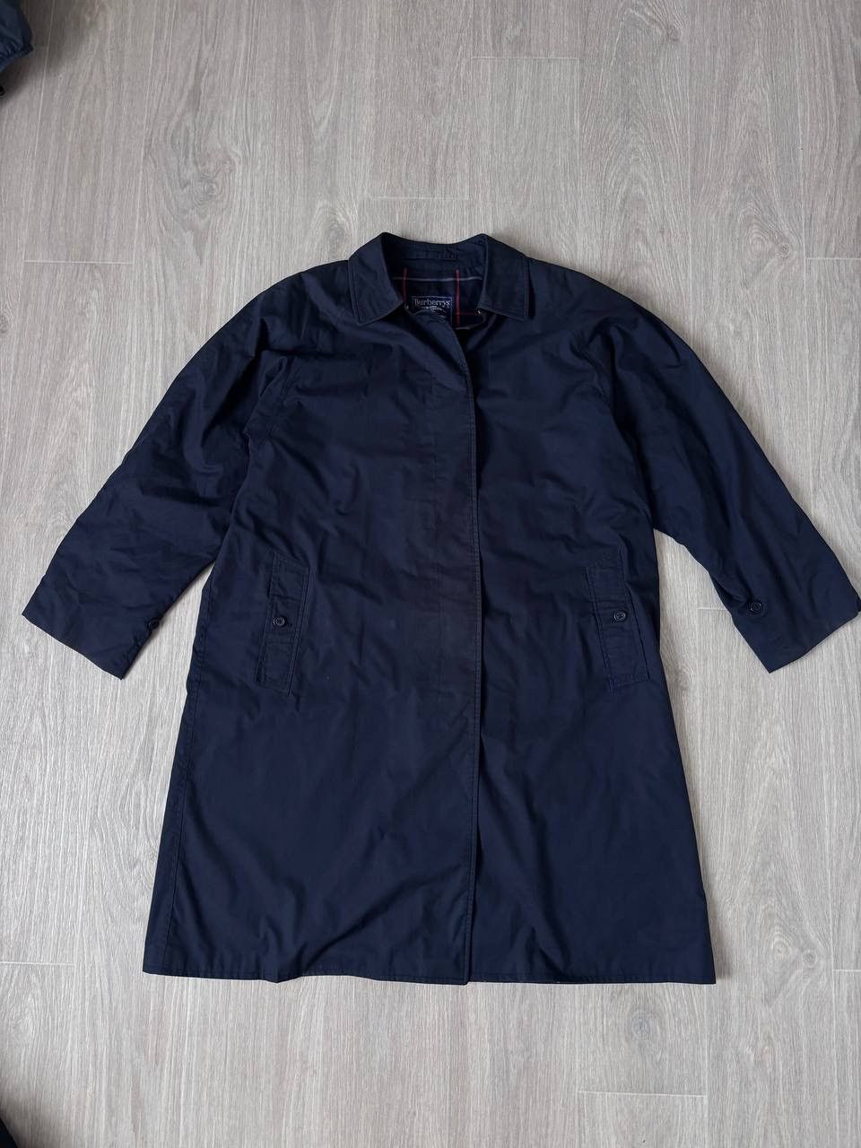 Vintage Burberrys nova check trench jacket 90s rare