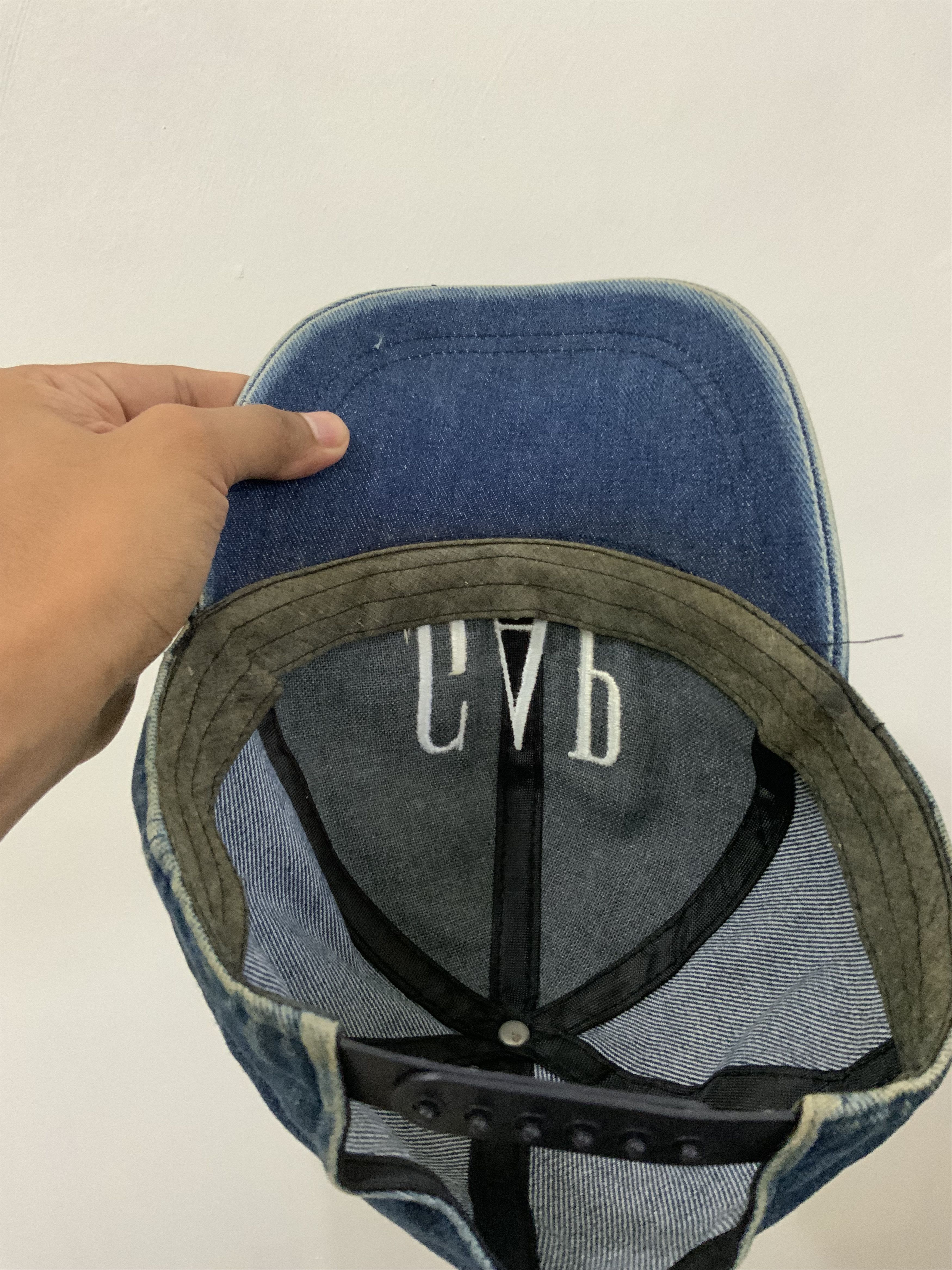Japanese Brand Gap Denime Fade Indigo Hat Size ONE SIZE - 9 Thumbnail
