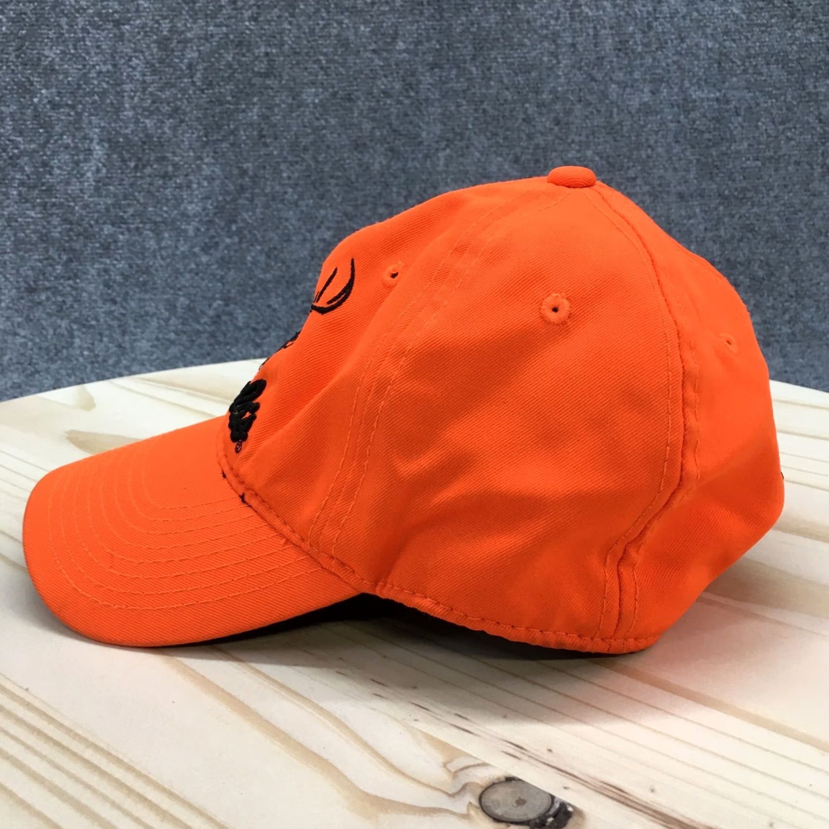 Vintage Cabelas Legendary Outfitters Baseball Cap Hat OS Orange Embroidered Logo Mens Size ONE SIZE - 6 Thumbnail