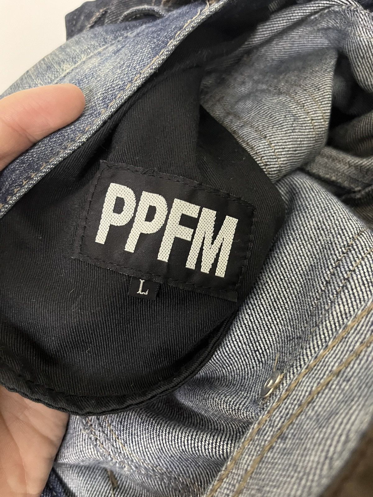 PPFM PPFM Easter Rock Double Waist Jeans Size US 32 / EU 48 - 5 Thumbnail