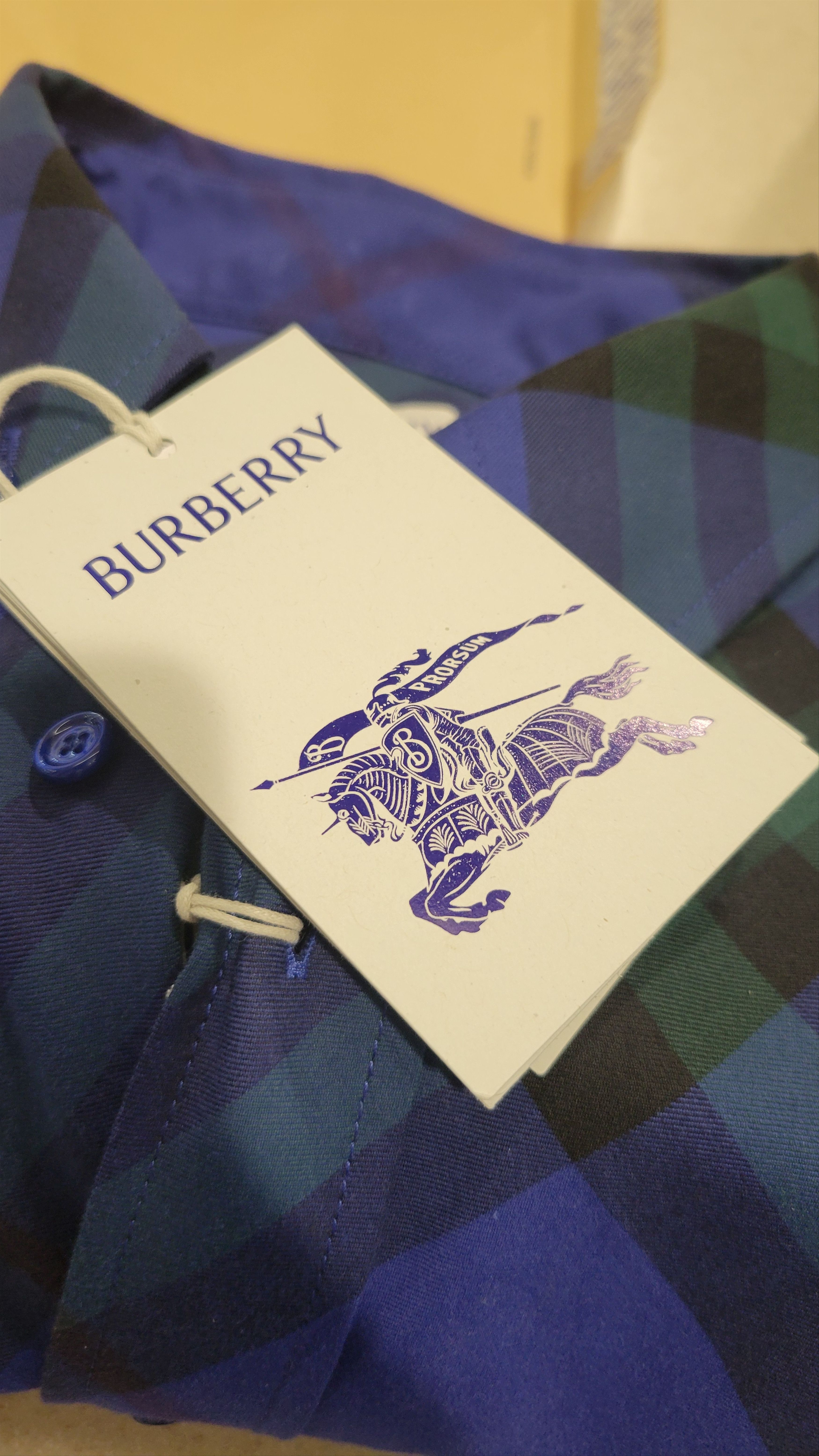 Burberry New burberry shirt oversized Size US L / EU 52-54 / 3 - 6 Thumbnail