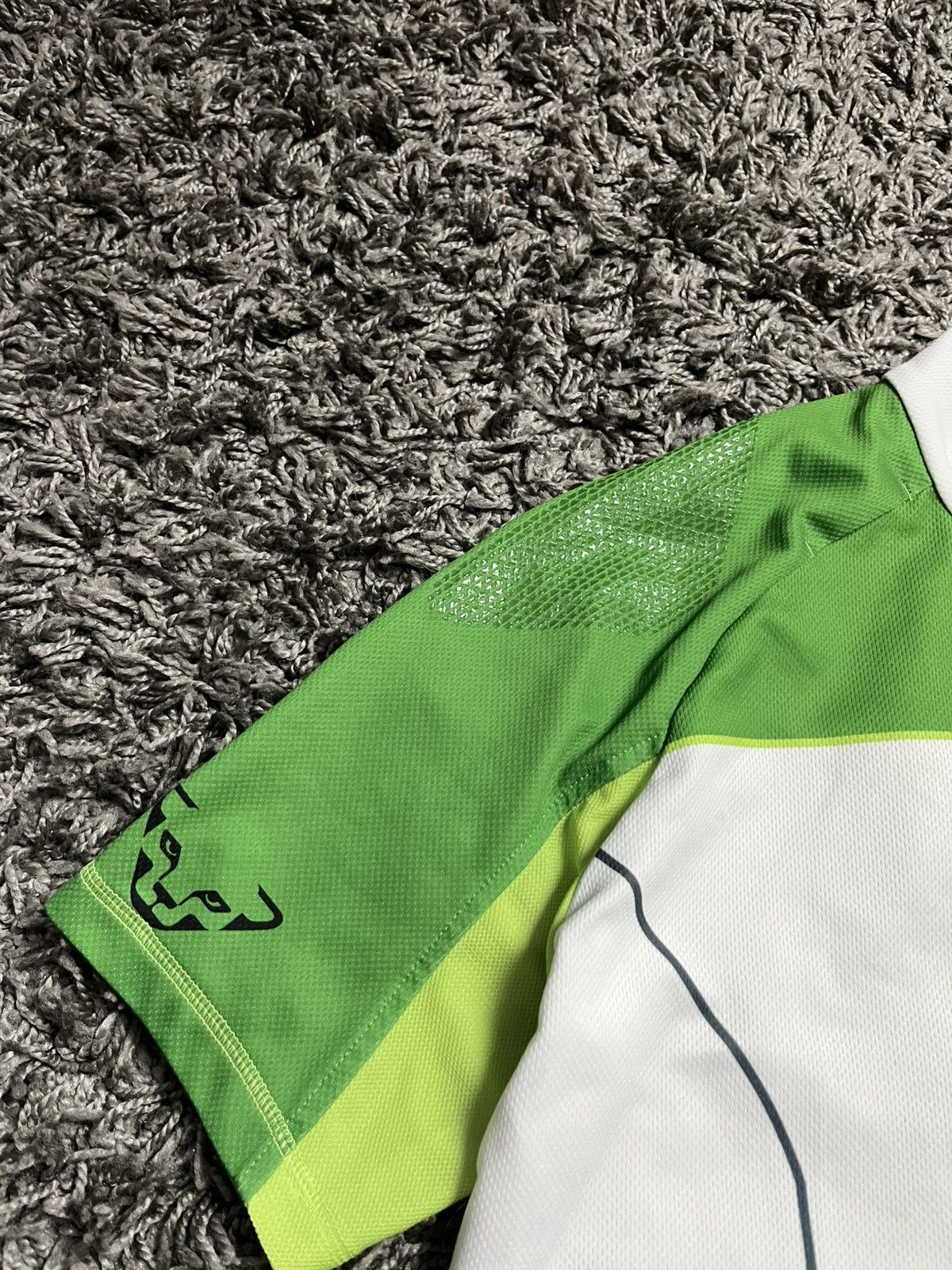 Vintage Dynafit Trail Ride Cycling Jersey White/Green Size L Size US L / EU 52-54 / 3 - 2 Thumbnail