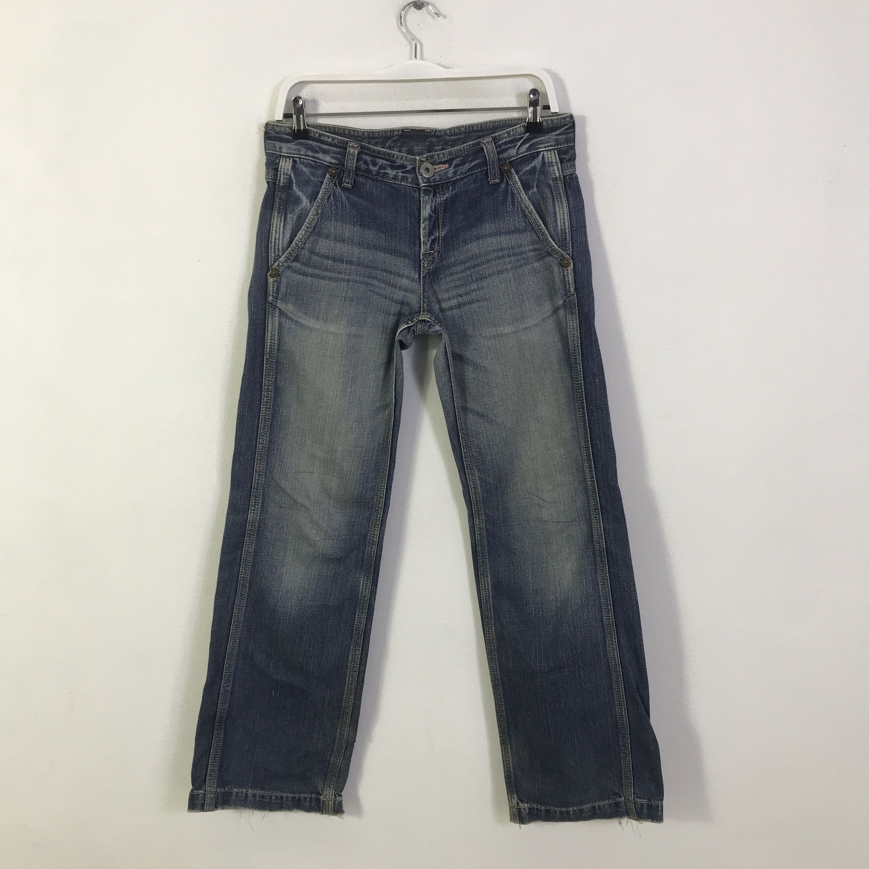 Japanese Brand John Bull denim japanese brand Baggy jeans K118B20 Size US 32 / EU 48 - 1 Thumbnail