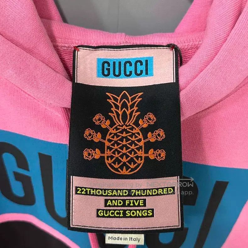 Gucci Gucci Pineapple pattern logo hoodie Size US XS / EU 42 / 0 - 5 Thumbnail