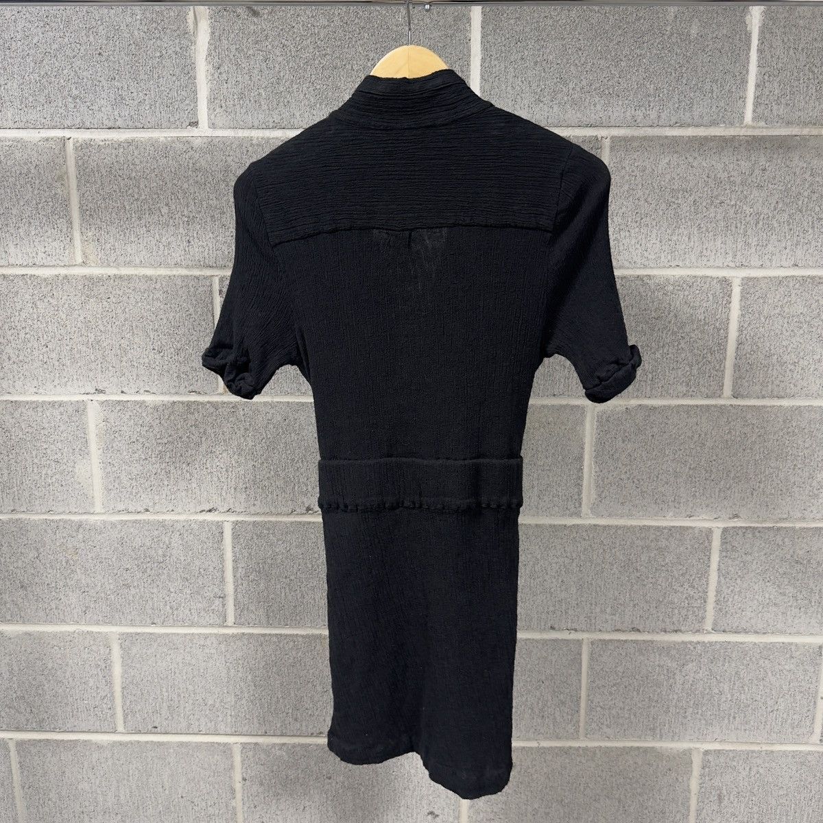 Free People Free People Clementine Cotton Linene Mini Front Tie Dress Size M / US 6-8 / IT 42-44 - 4 Thumbnail