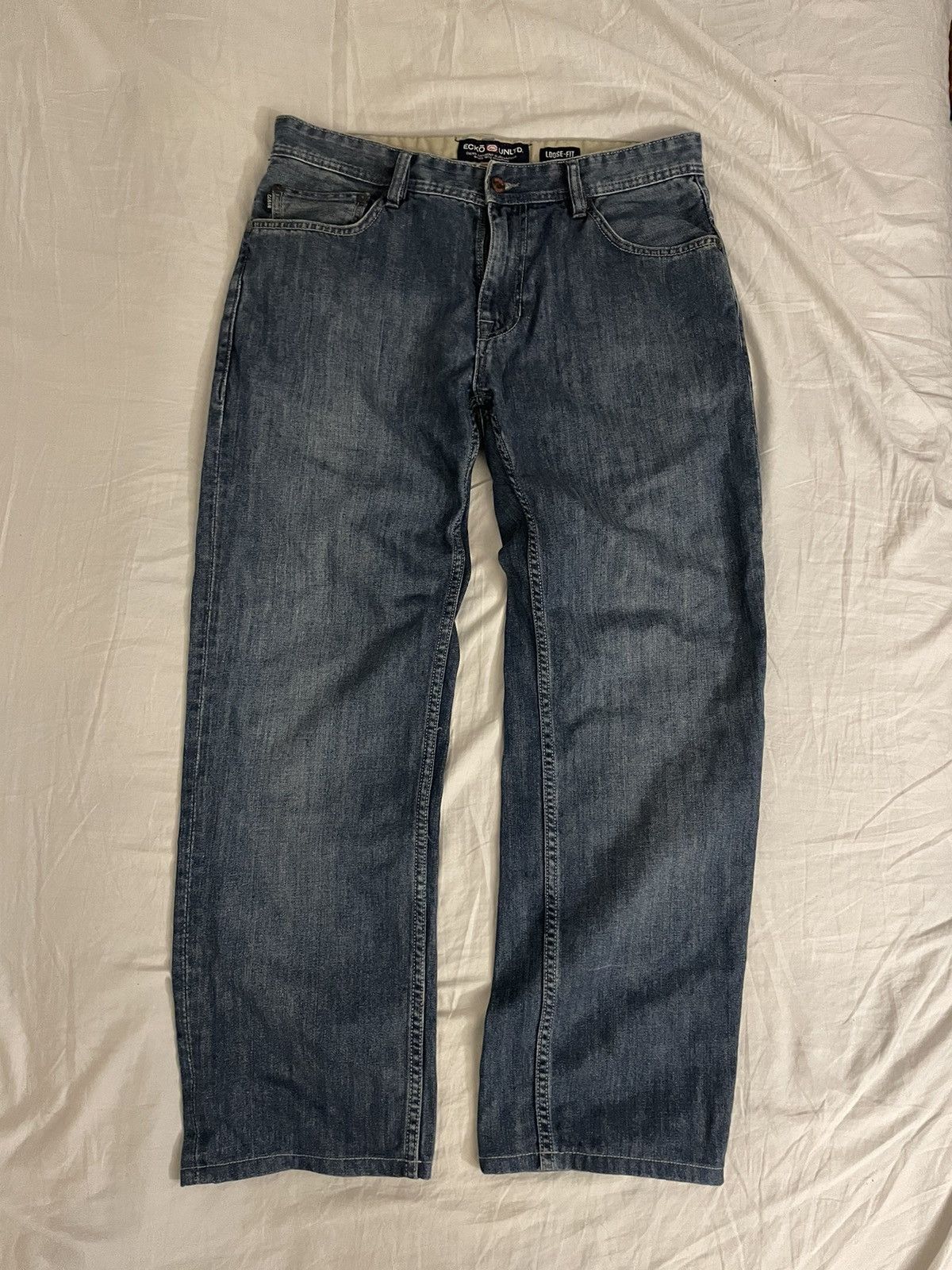 Ecko Unltd. × Vintage Loose fitting Ecko Untld. Jeans Size US 36 / EU 52 - 1 Thumbnail