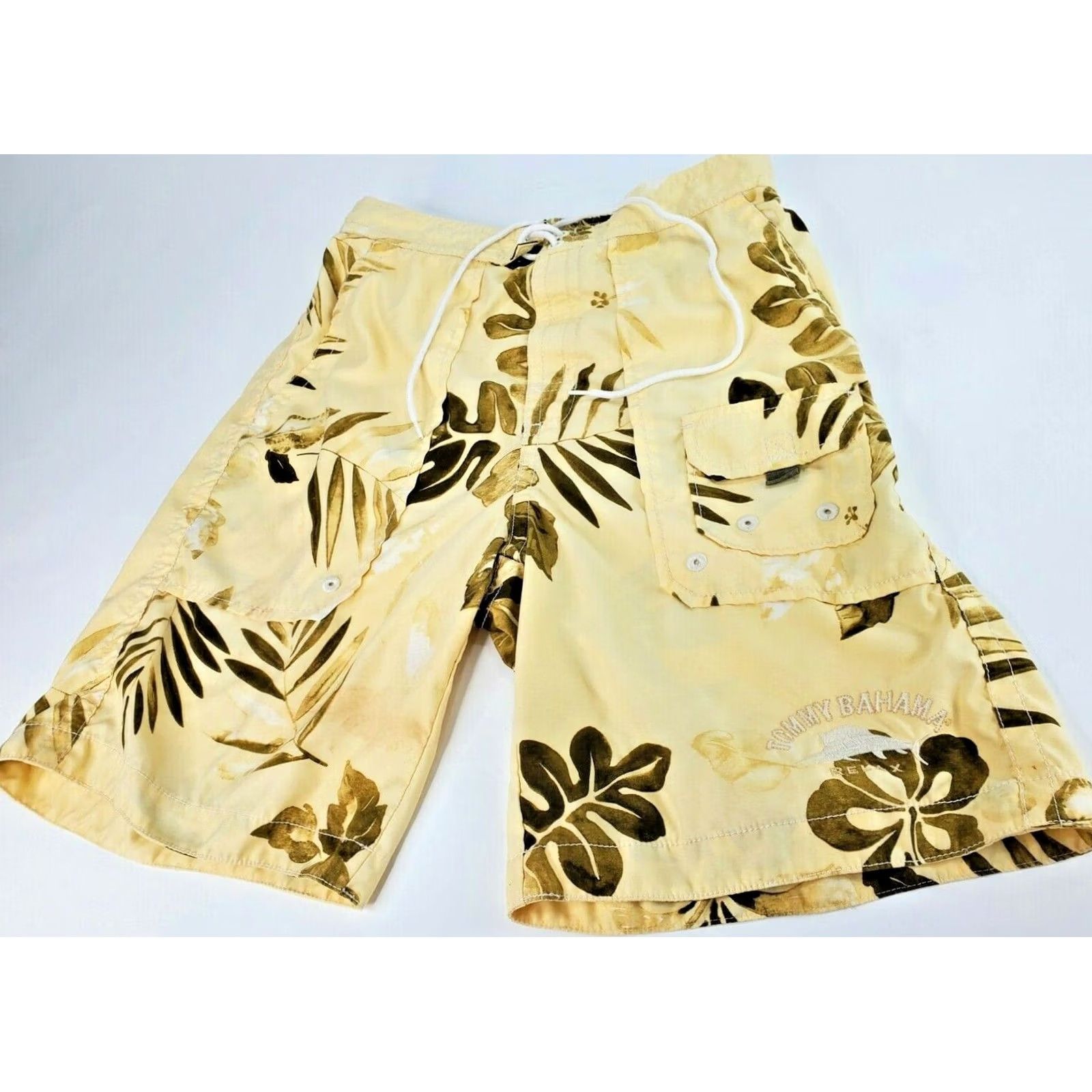 Tommy Bahama Tommy Bahama Relax Board Shorts Men Floral Print, Size Small, Nylon Polyester, Machine Washable Size US 29 - 2 Thumbnail