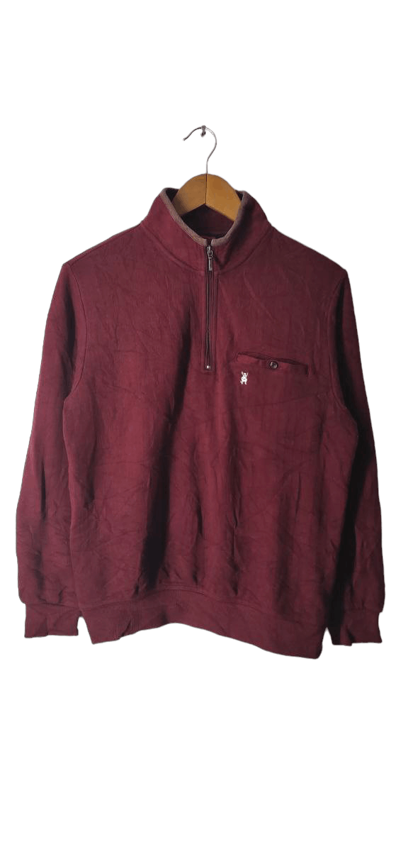 Macbeth MACBETH JEANS COMPANY SKATE HALF ZIPPER PULLOVER JACKET Size US M / EU 48-50 / 2 - 2 Thumbnail