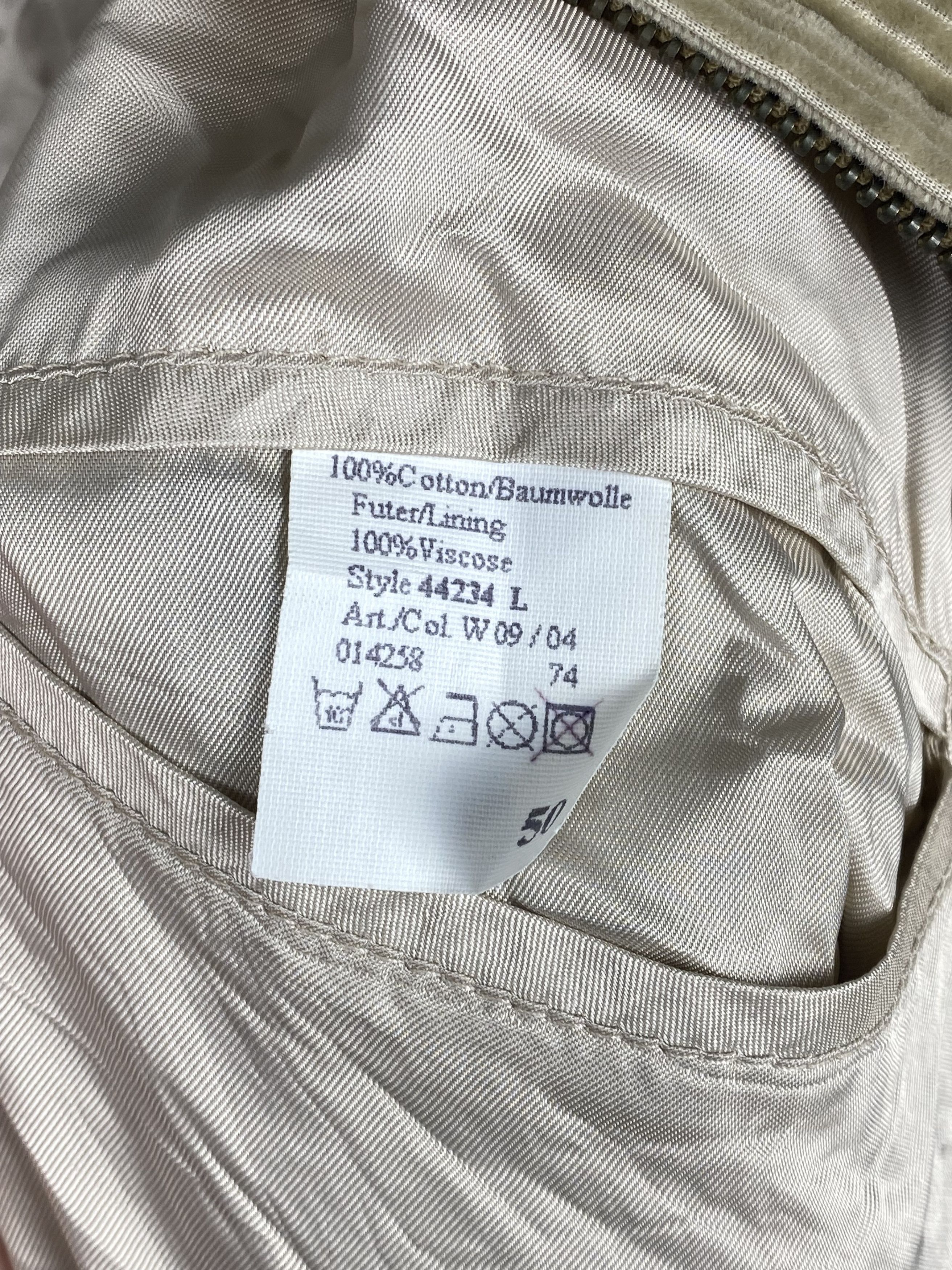 Camel Vintage Camel Active Corduroy Beige Bomber Jacket Size US L / EU 52-54 / 3 - 8 Thumbnail