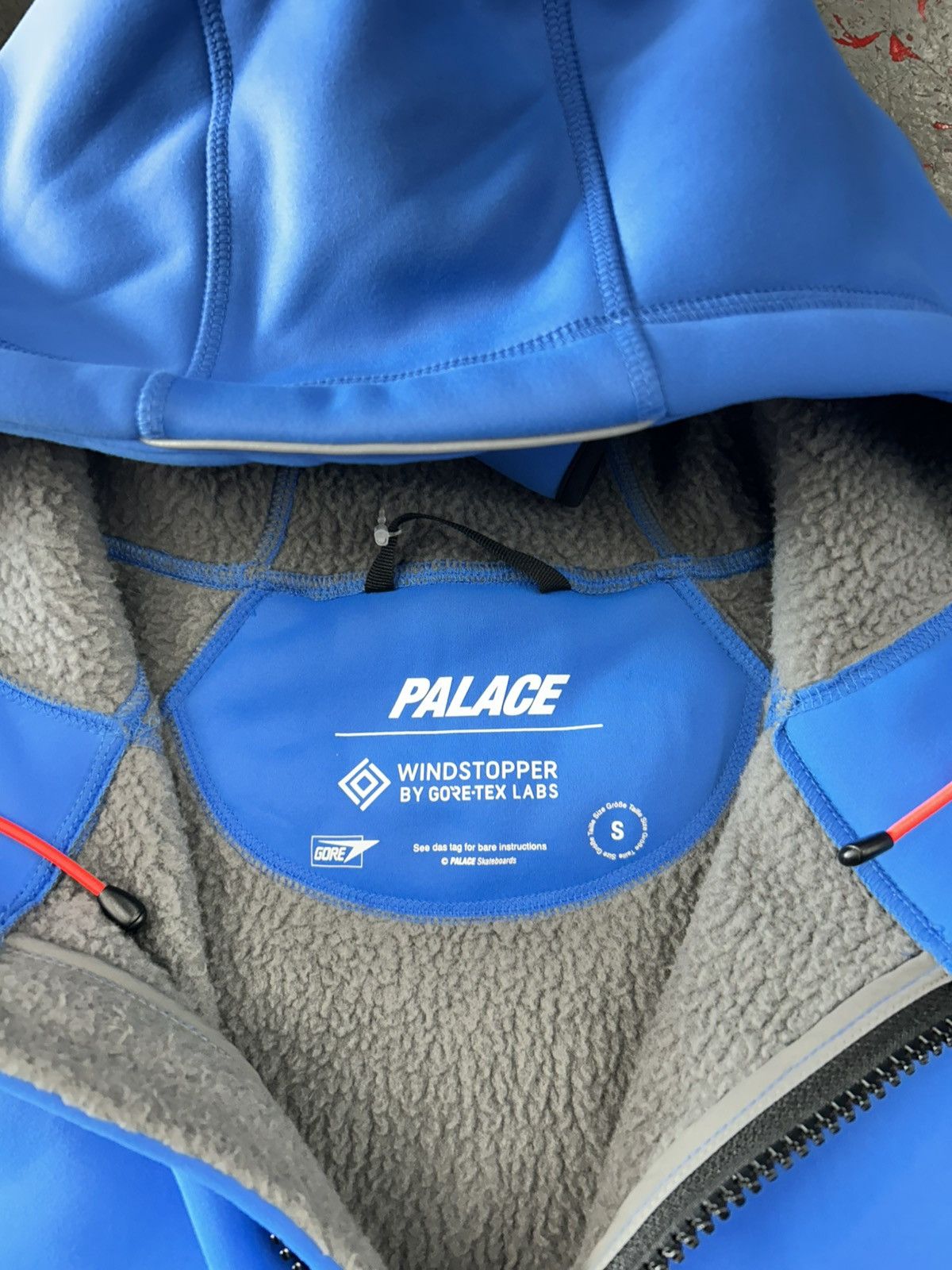 Palace Palace GORE-TEX Blue Windstopper Jacket With Mask Size Small Size US S / EU 44-46 / 1 - 4 Thumbnail