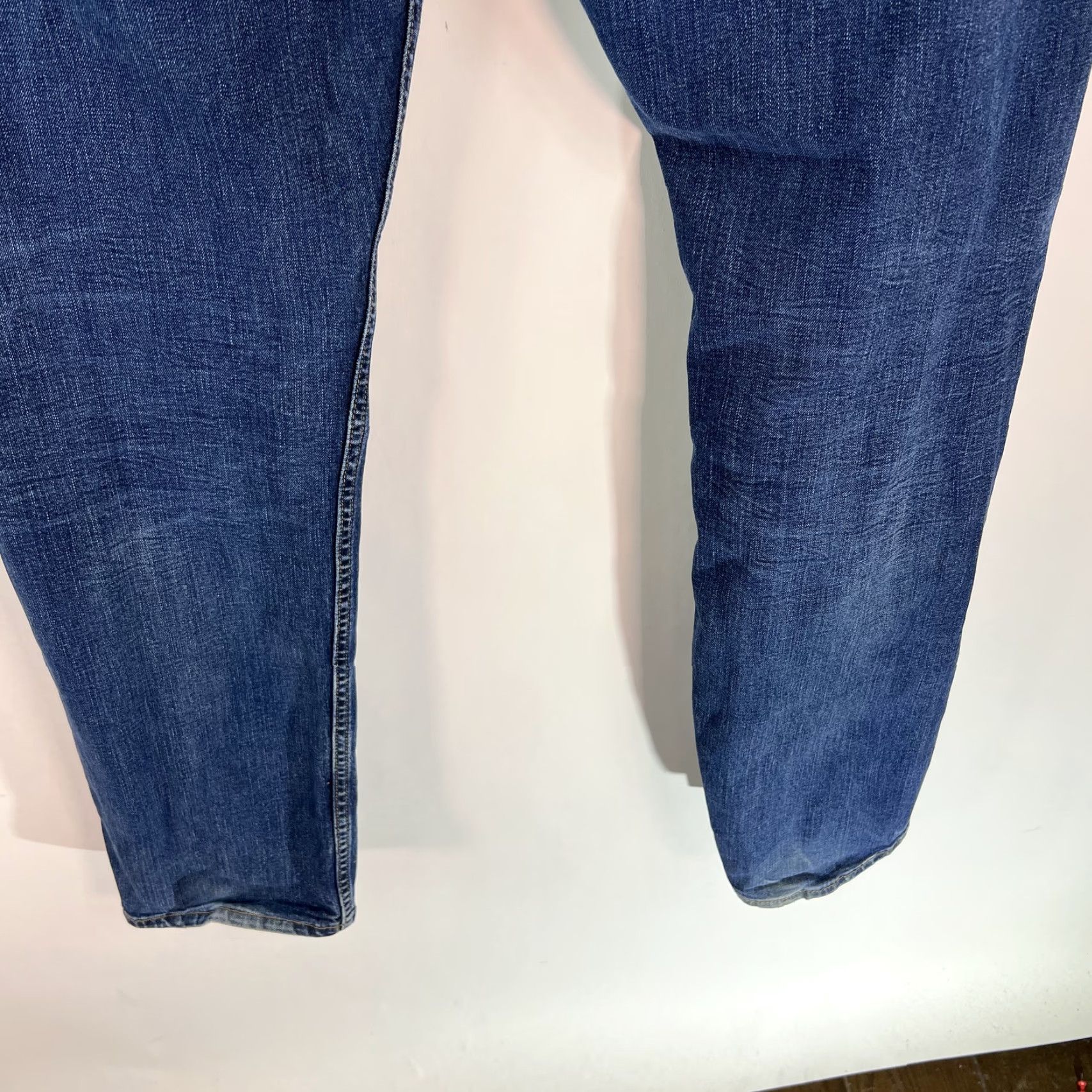 Levi's Levi's Jeans Mens Mid Rise Classic Straight Leg 505 Stretch Blue Denim 40X32 Regular Belt Loops 5-Pocket Design Mens Size US 40 / EU 56 - 7 Thumbnail