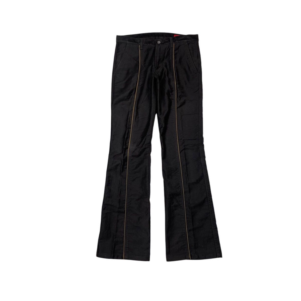 If Six Was Nine × Japanese Brand × Le Grande Bleu (L.G.B.) Semantic Design Flared Pants Size US 31 - 1 Thumbnail