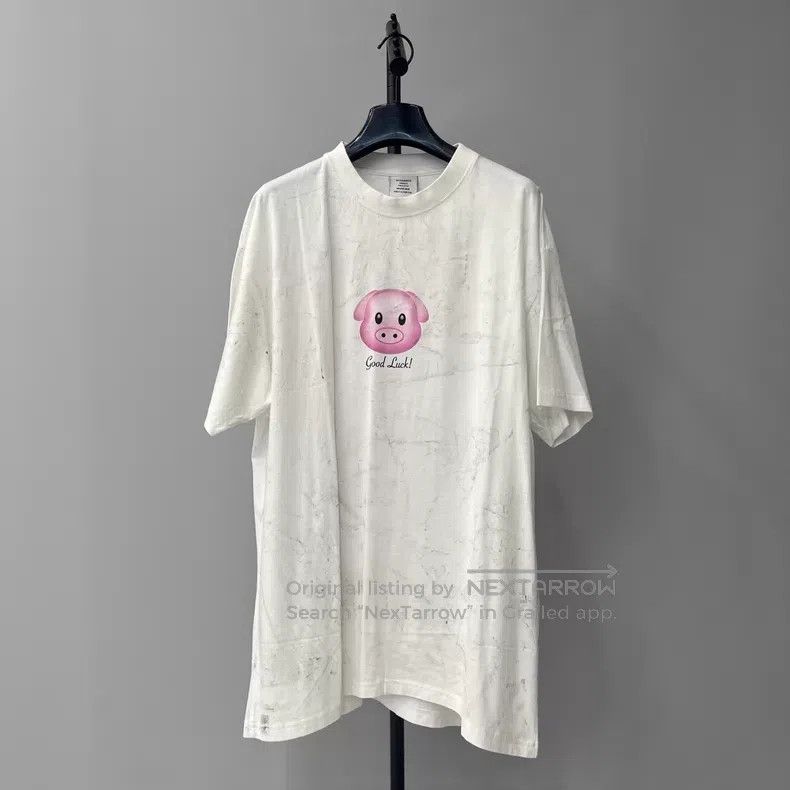 Vetements VETEMENTS Little Pig White Splatter Rainbow Calendar Short Size US XS / EU 42 / 0 - 1 Thumbnail