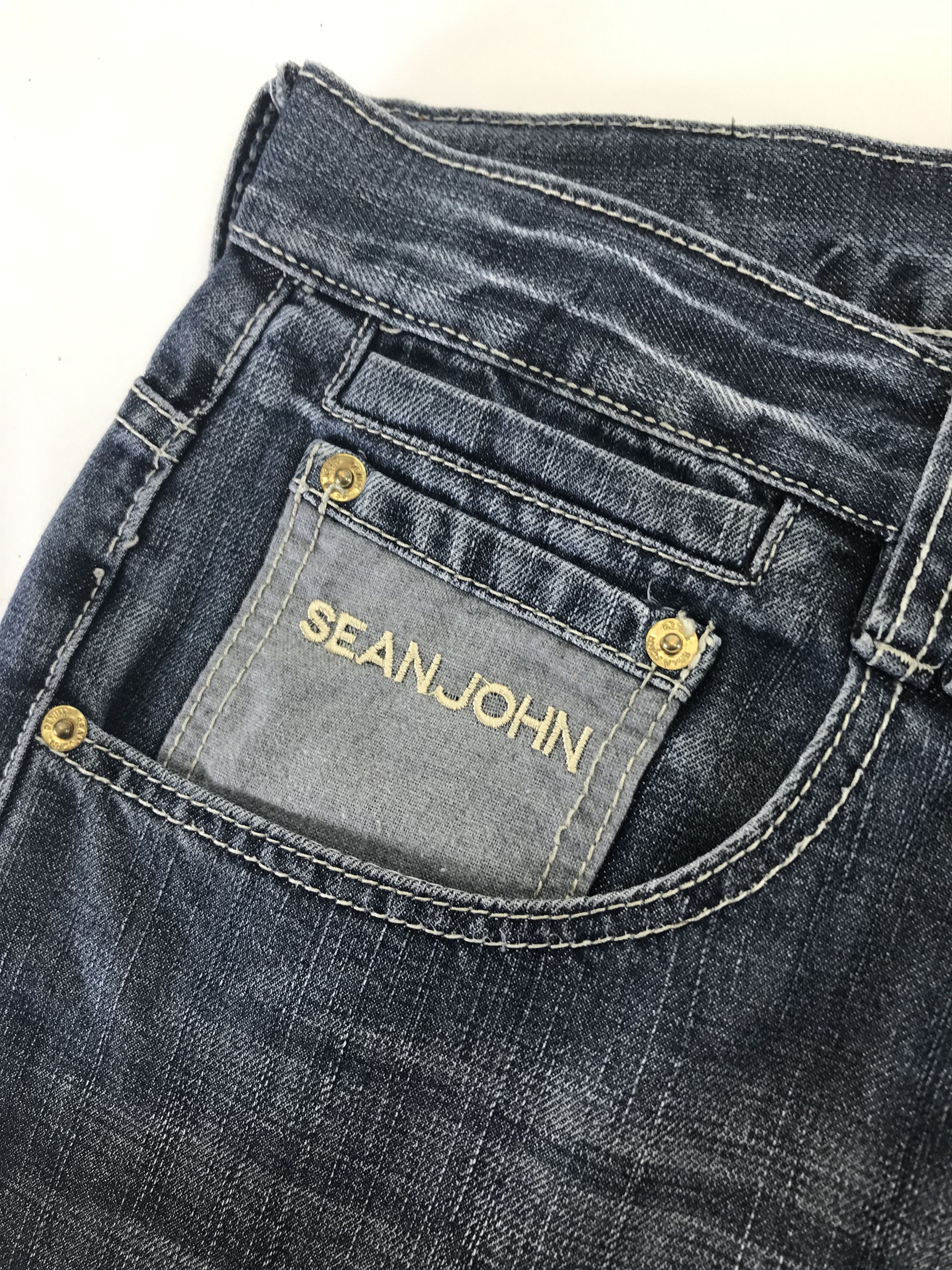 Sean John Vintage Sean John Big Pockets Baggy Jeans Wide Denim Size US 38 / EU 54 - 11 Thumbnail