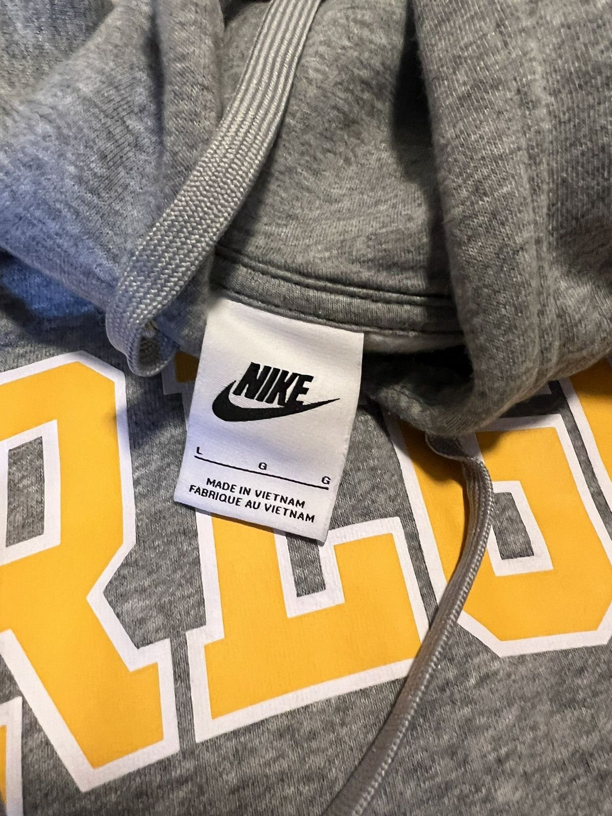 Nike × Vintage Oregon Ducks Grey Hoodie Size US L / EU 52-54 / 3 - 3 Thumbnail