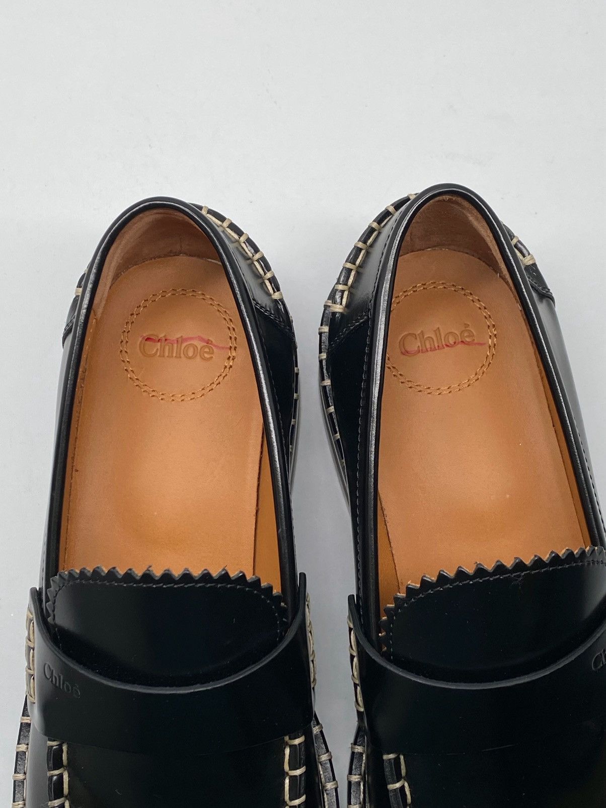 Chloe Chloe Noua Leather Loafers size 38.5 Size US 8.5 / IT 38.5 - 12 Thumbnail