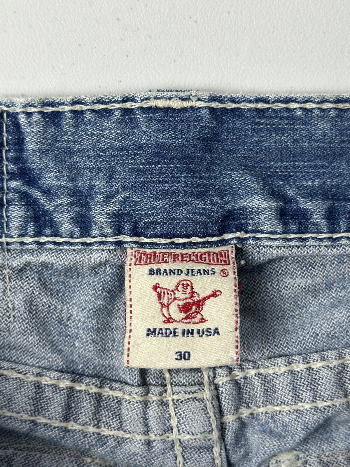 True Religion Vintage Y2k True Religion Baggy Jeans Distressed Size US 30 / EU 46 - 8 Thumbnail