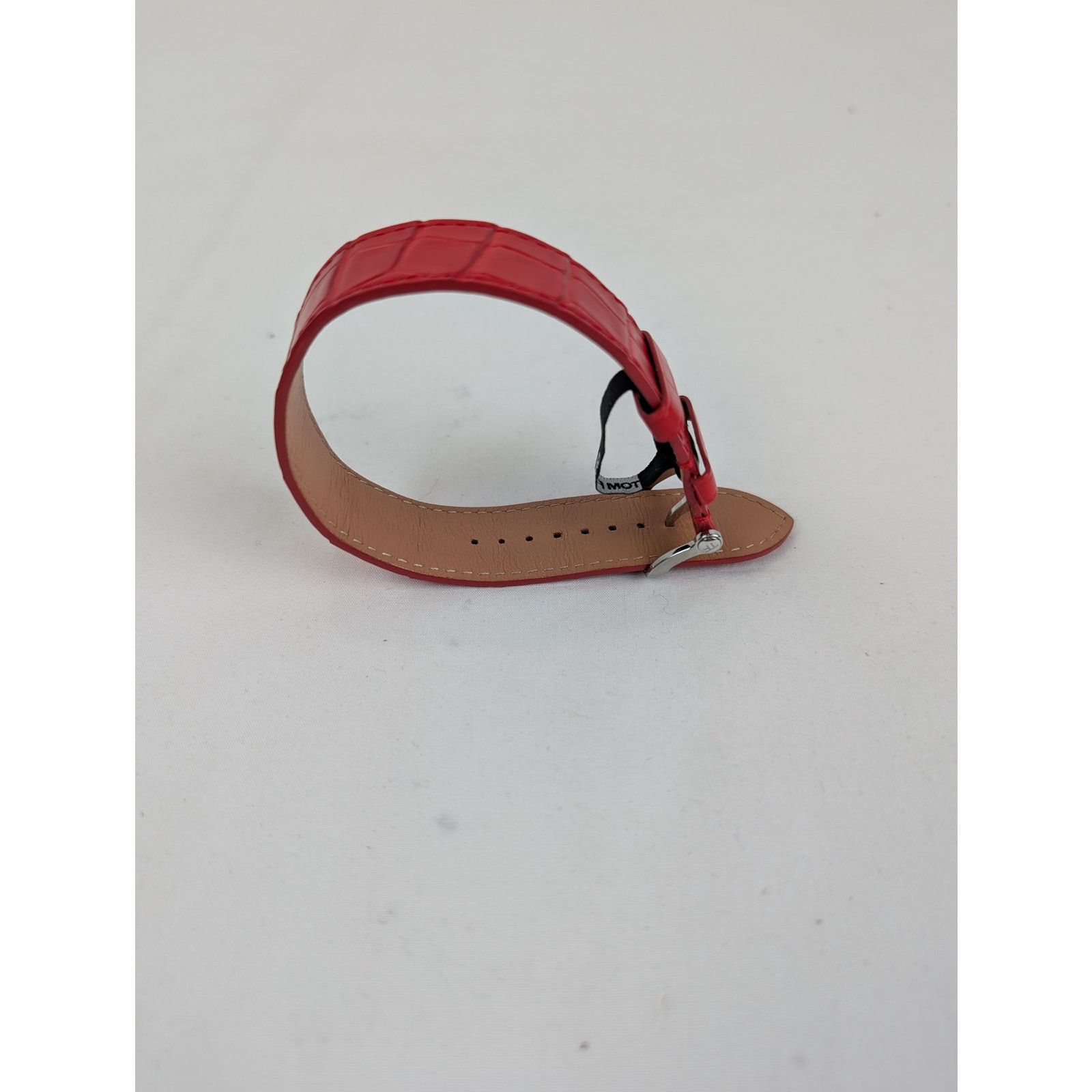 Tom Ford o1rshd1 Size: OS / Buckle Watch Straps 19mm Brushed in Red Size ONE SIZE - 12 Thumbnail