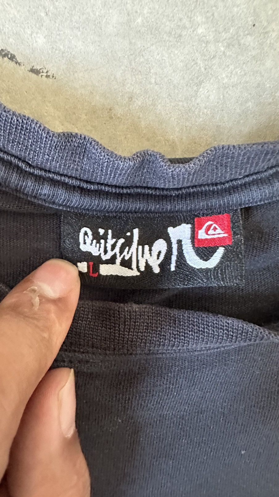 Quiksilver VINTAGE QUIKSILVER SURF TEE Size US L / EU 52-54 / 3 - 5 Thumbnail
