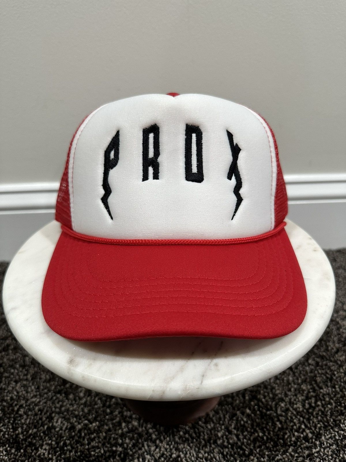 Vintage Paradox PRDX Philadelphia Red / White Trucker Hat Size ONE SIZE - 1 Thumbnail