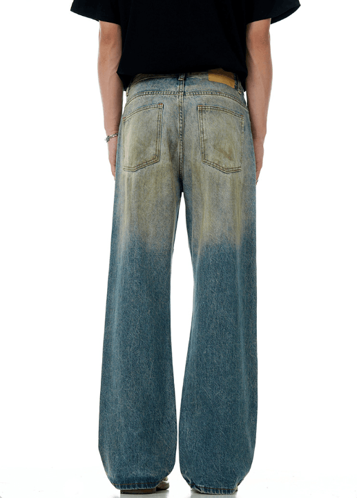 Japanese Brand × Jean American men's loose distressed all-match ripped jeans Size US 32 / EU 48 - 5 Thumbnail