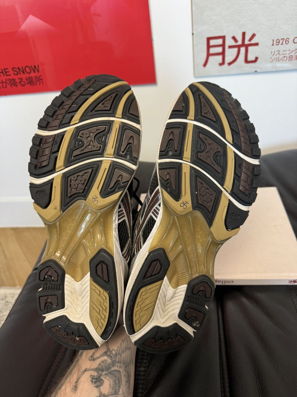 Asics ASICS gel kayano 14 low sneakers silver brown black hype Size US 10.5 / EU 43-44 - 8 Thumbnail