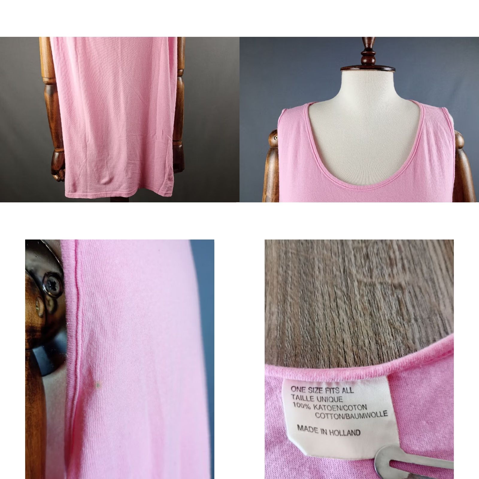 Pinko VINTAGE Betty Boop Shirt Men L Pink Graphic Tee 1990s Sleeveless Size US L / EU 52-54 / 3 - 8 Thumbnail