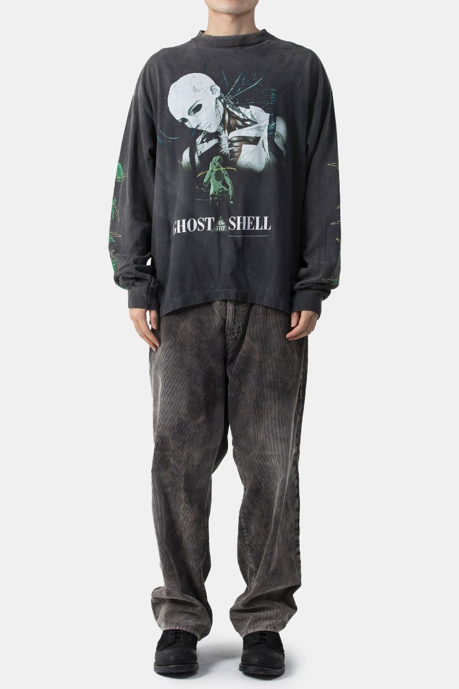 Saint Michael o1h1sh10525 Ghost In The Shell T-Shirt in Black Size US XL / EU 56 / 4 - 1 Thumbnail