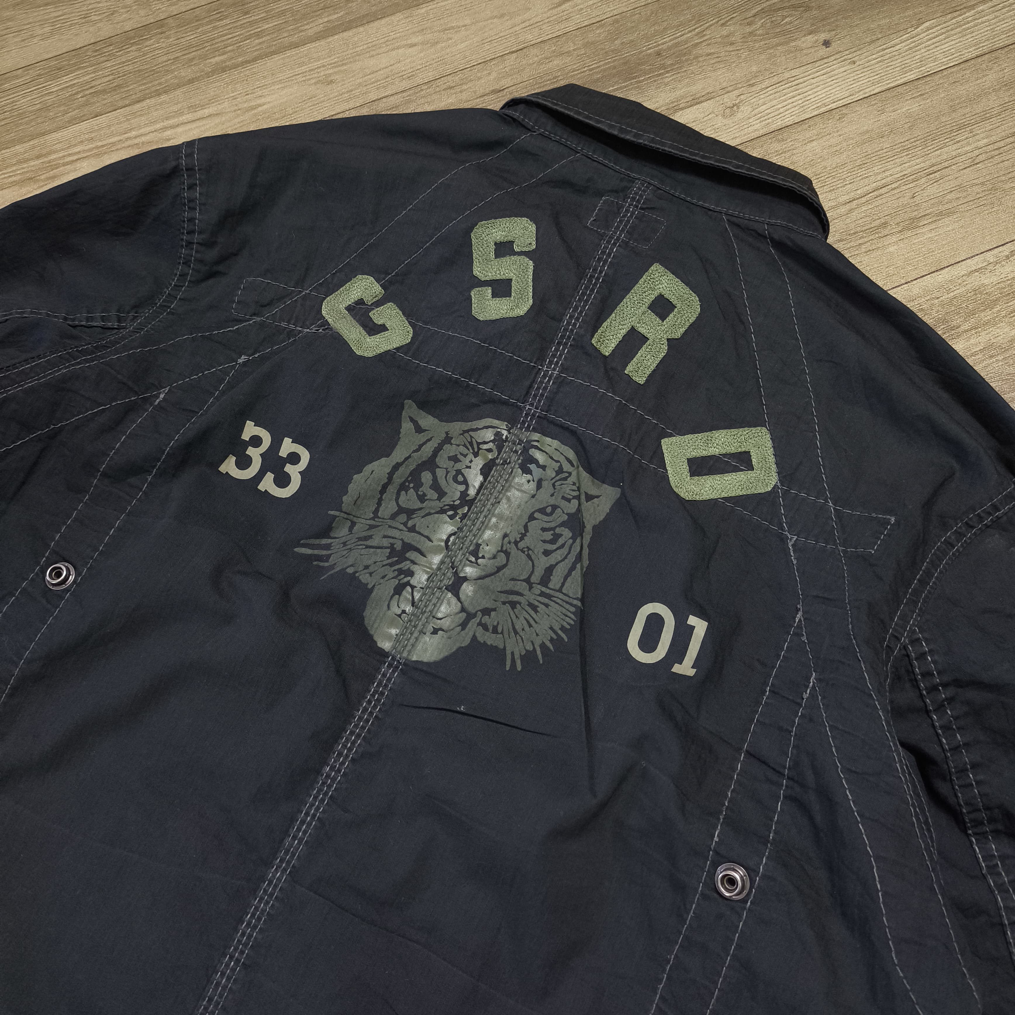 G-Star G Star Raw Tech Tiger Blan Shirt Size US M / EU 48-50 / 2 - 12 Thumbnail