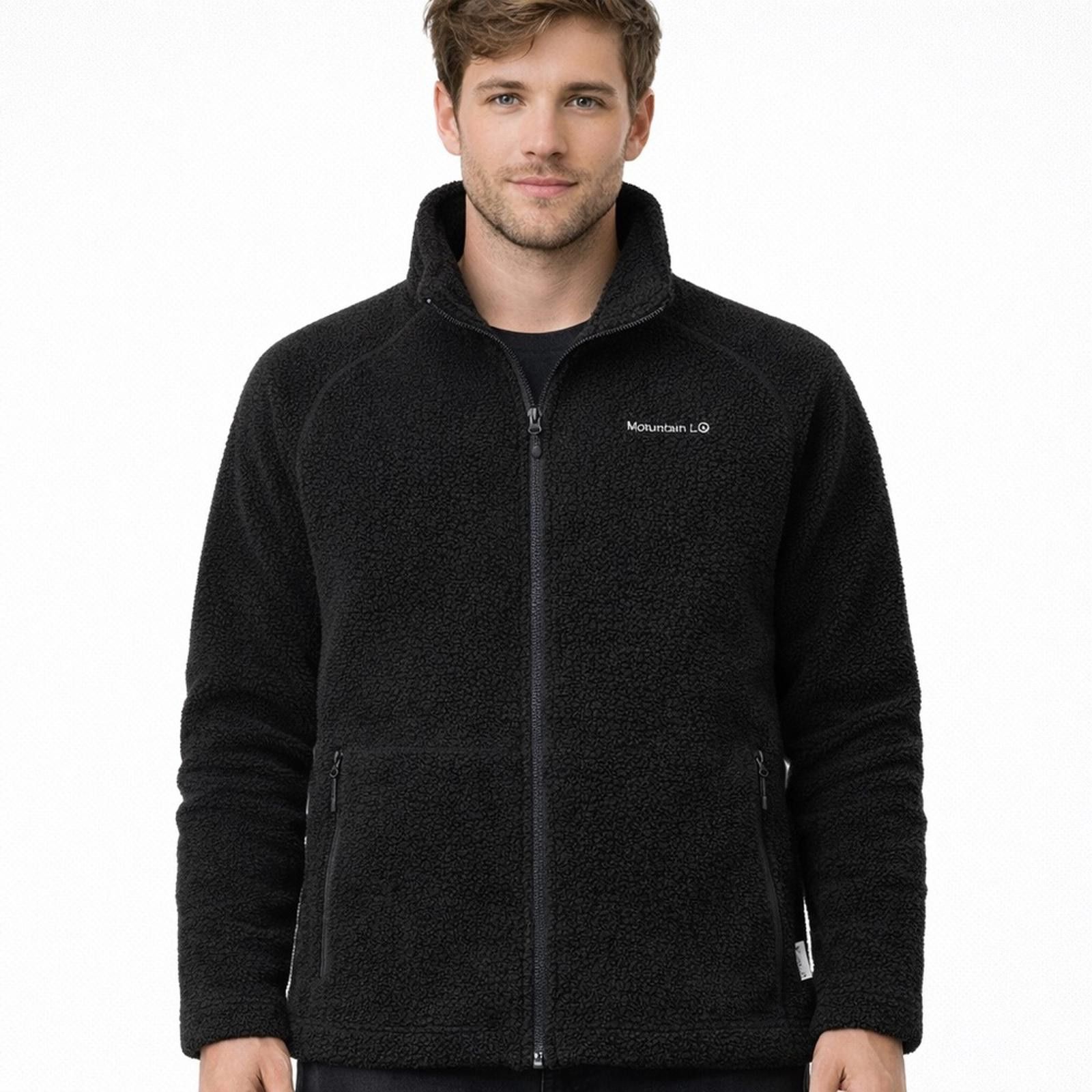 Merrell Merrell Large Zipper Fleece Jacket Retro Pile Black EUC Size US L / EU 52-54 / 3 - 1 Thumbnail