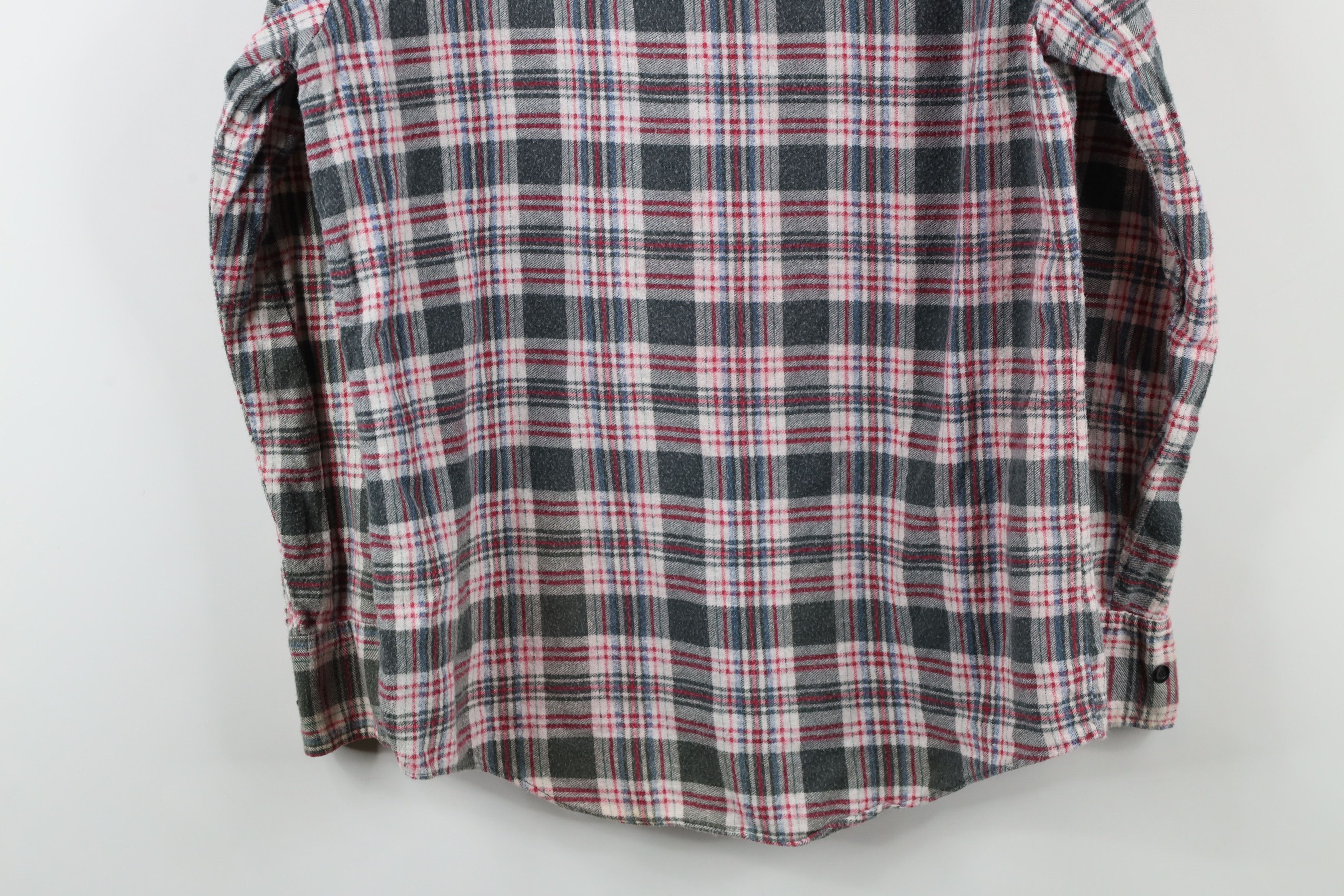 Vintage Vintage 90s Streetwear Flannel Collared Button Shirt Size US M / EU 48-50 / 2 - 13 Thumbnail