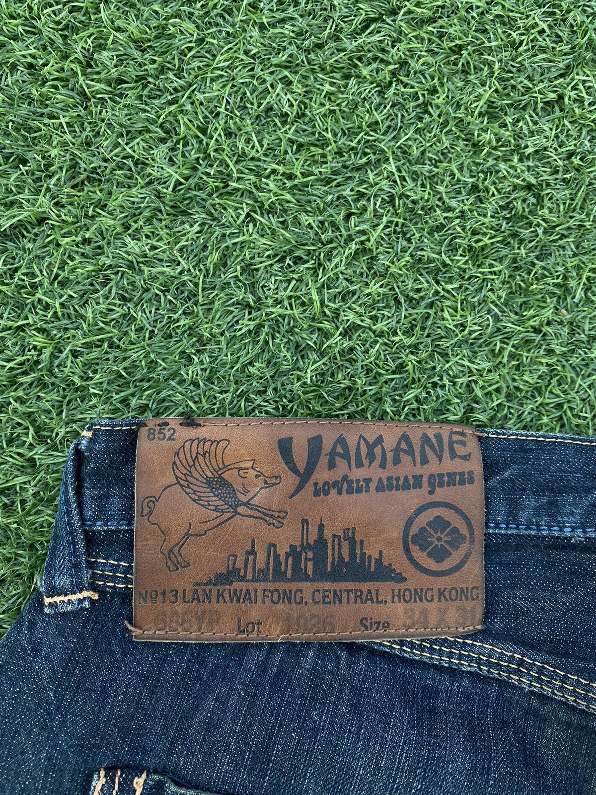 Evisu VINTAGE EVISU YAMANE WHITE SEA GULLS WITH PINK SELVEDGE Size US 32 / EU 48 - 3 Thumbnail