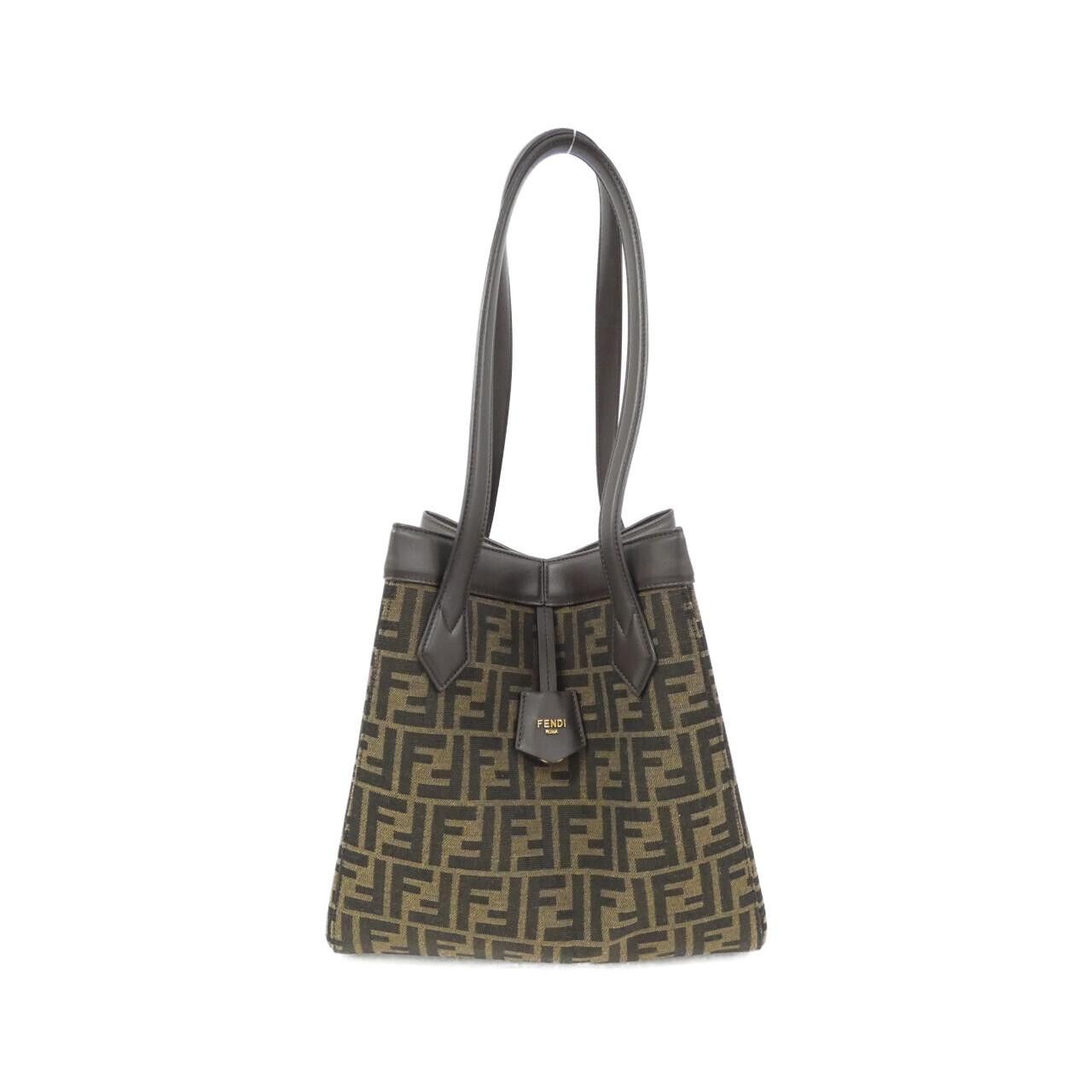 Fendi Fendi Fendi Origami Canvas Calf Shoulder Bag Canvas Shoulder Bag 8BH414 AFPM Size ONE SIZE - 1 Thumbnail