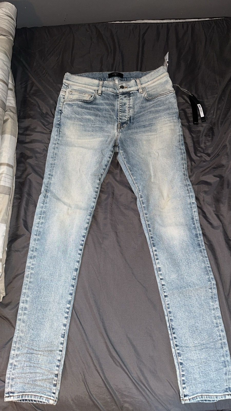 image of Plain Amiri Blue Jean Skinny, Men's (Size 33)