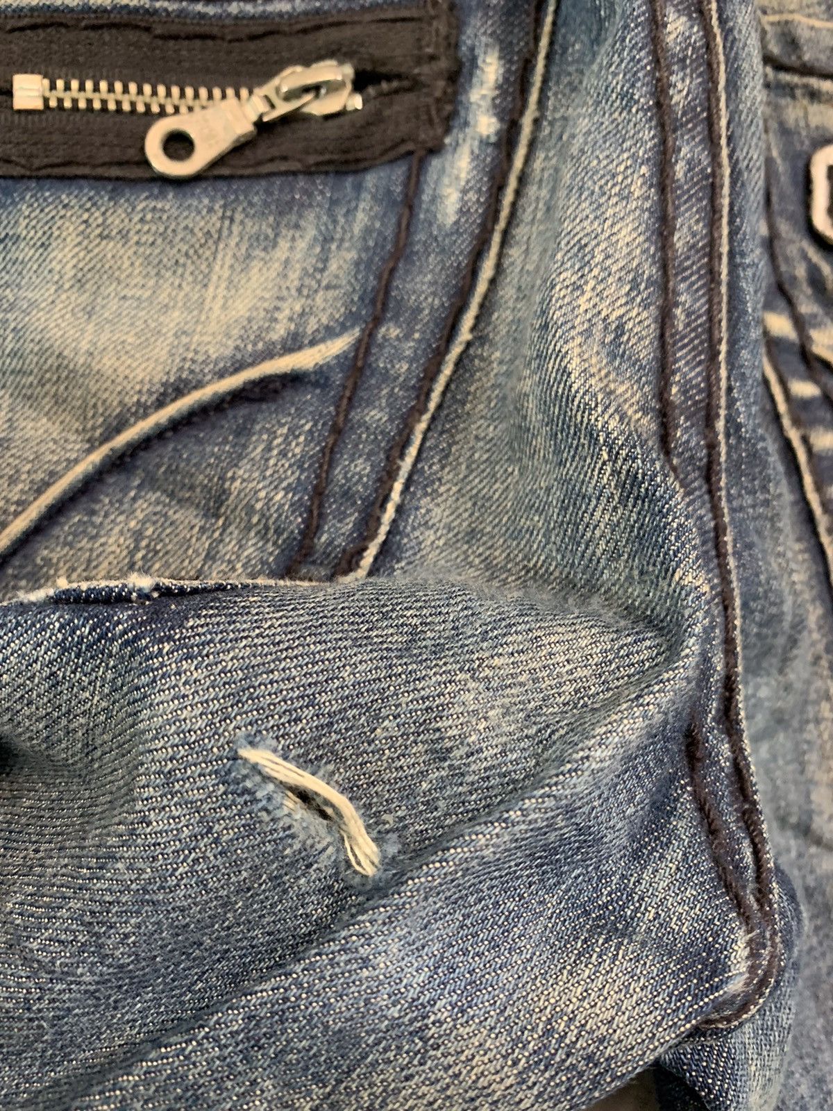 Robins Jeans Vintage Robin jeans studd wings denim pant Size US 32 / EU 48 - 6 Thumbnail