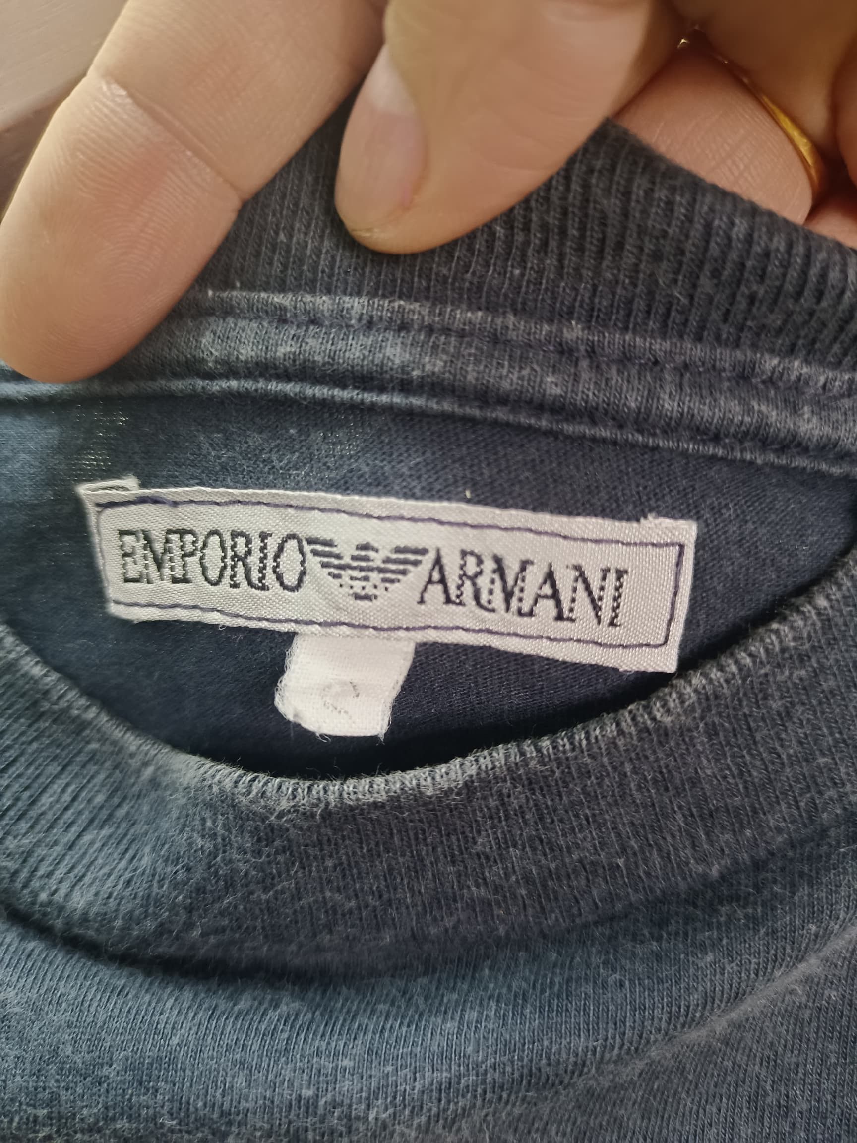 Vintage Vintage Emporio Armani Big Logo Made in italy Size US M / EU 48-50 / 2 - 10 Thumbnail