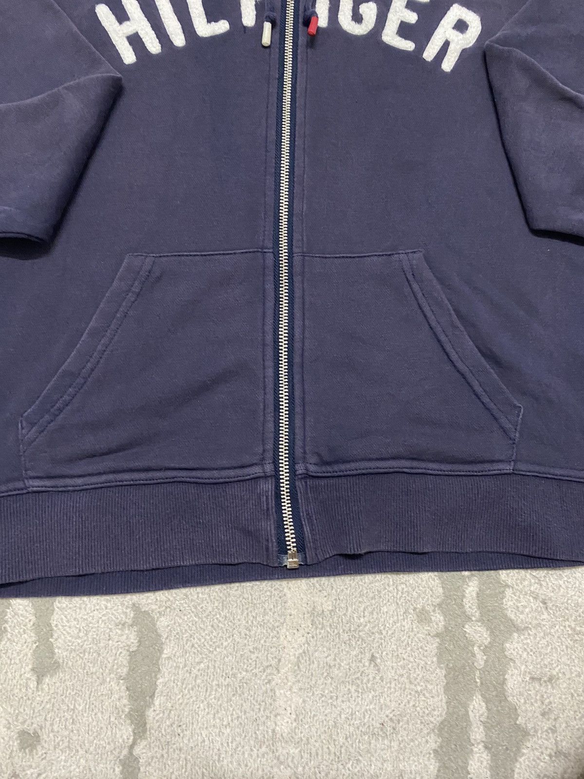 Tommy Hilfiger Navy Blue M Zip Up Tommy Hilfiger Hoodie Size US M / EU 48-50 / 2 - 5 Thumbnail