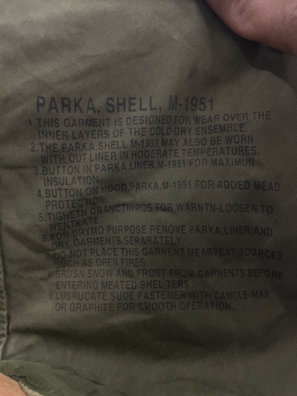 Vintage Vintage 50s Military M5 Parka Complete Men’s Size US S / EU 44-46 / 1 - 13 Thumbnail