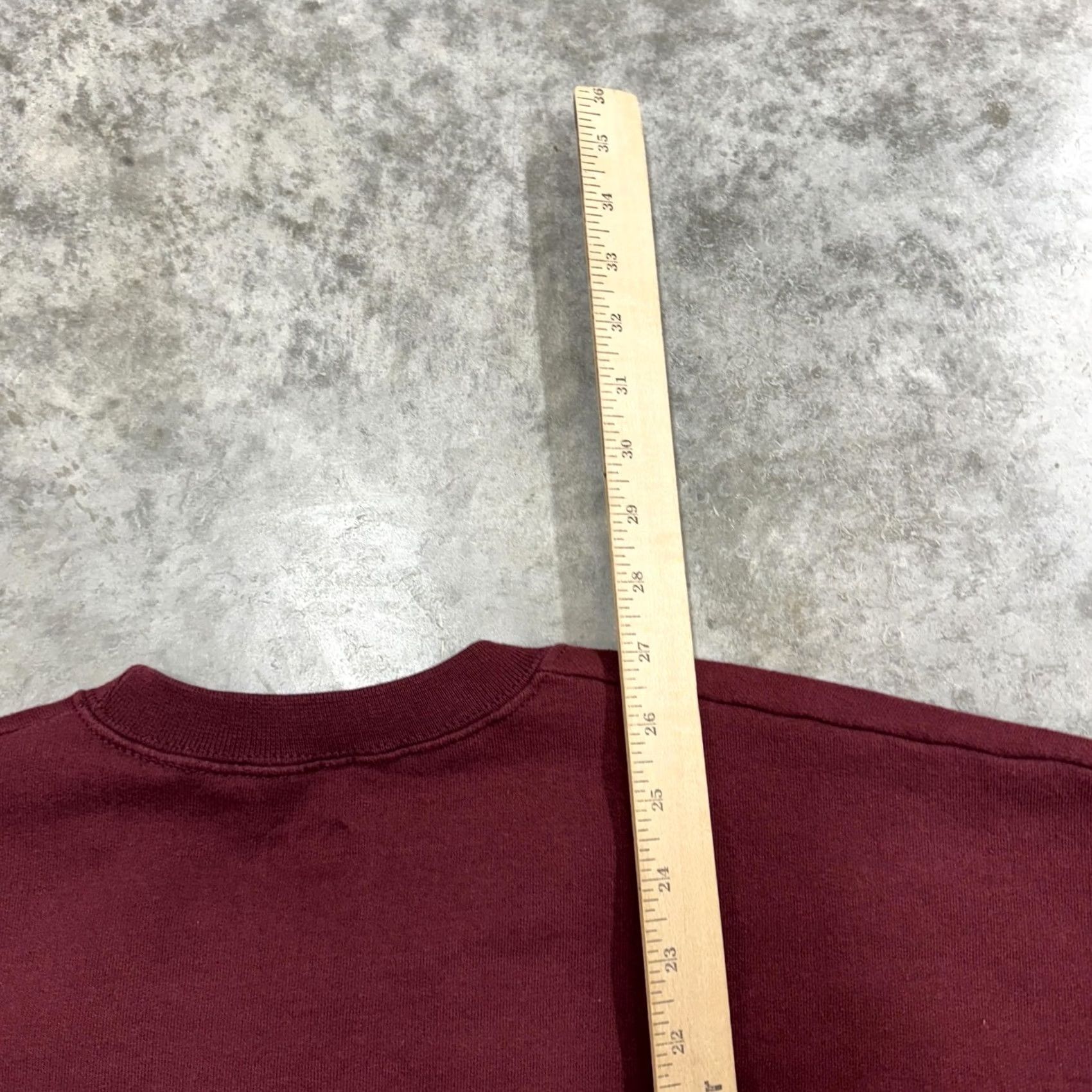 Fruit Of The Loom Fruit Of The Loom Pennsylvania Sweatshirt Mens 3XL Red Fleece Graphic Crewneck USA Graphic Print Vintage No Size US XXL / EU 58 / 5 - 6 Thumbnail