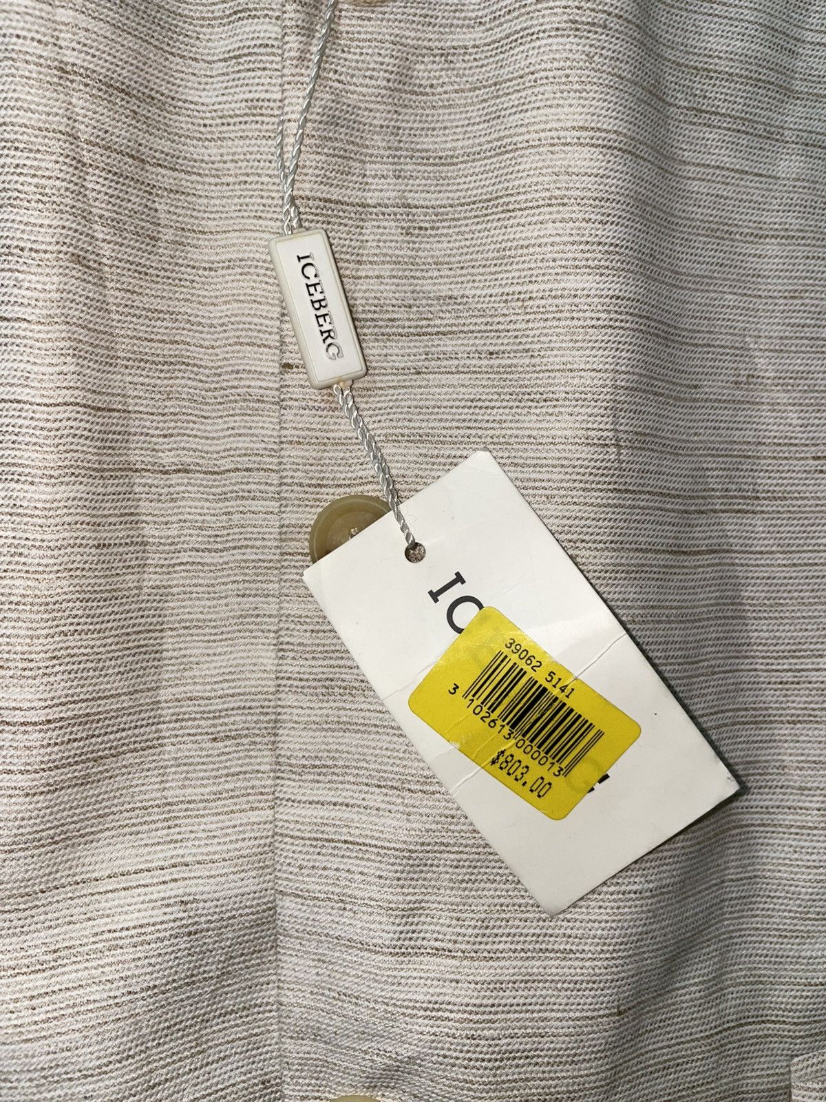 Iceberg Gilmar Iceberg Linen Blazer Jacket New with Tags $803 Size US L / EU 52-54 / 3 - 5 Thumbnail