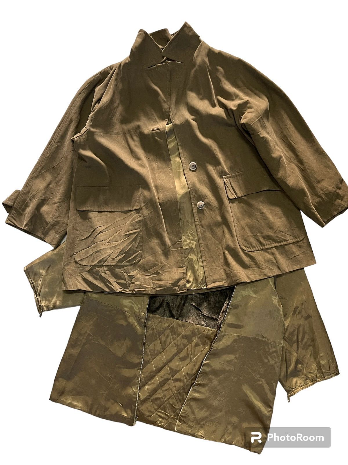Max Mara Max Mara Brown Coat Rare Made in Italy Size M / US 6-8 / IT 42-44 - 3 Thumbnail
