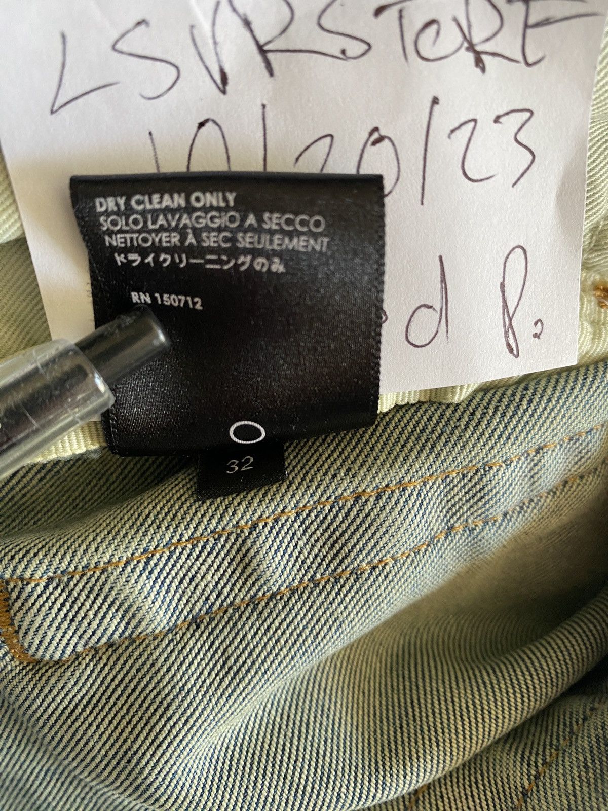 Amiri AMIRI Art Patch Painted Jean Classic Indigio OG 32 Size US 32 / EU 48 - 10 Thumbnail