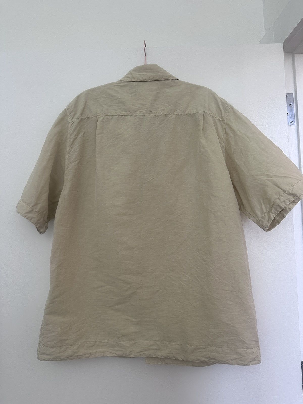 Stone Island STONE ISLAND - Cotton/Hemp short sleeve button down Size US L / EU 52-54 / 3 - 4 Thumbnail