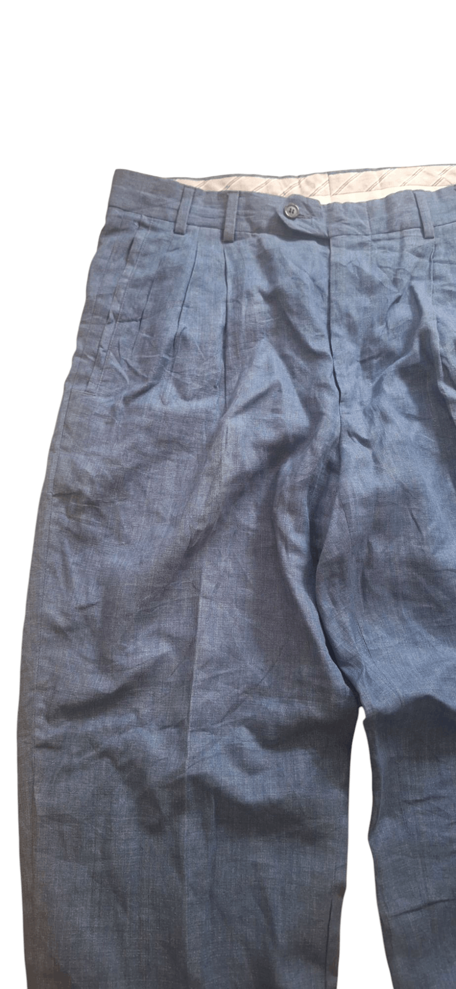 Ermenegildo Zegna × Vintage Vintage Ermenegildo Zegna Baggy Wide Pants Size US 33 - 6 Thumbnail