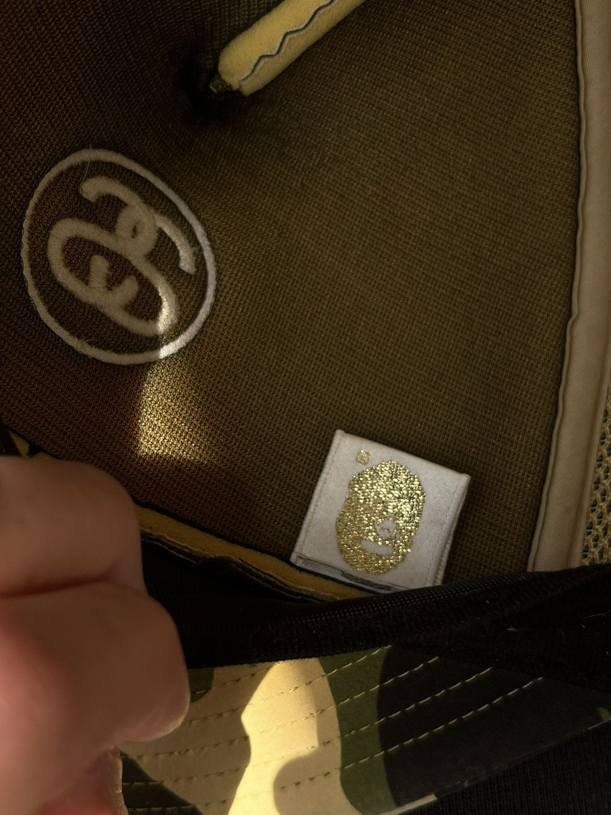 Bape × Stussy Stussy x Bape Camo Trucker Hat Size ONE SIZE - 9 Thumbnail