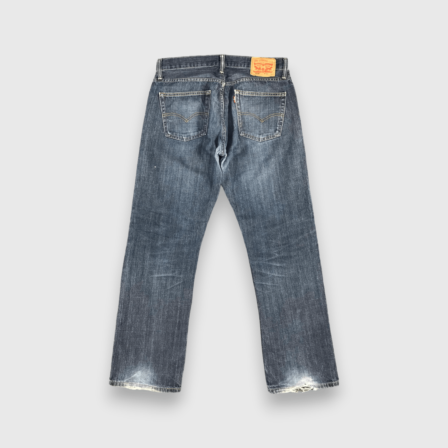 Levi's Vintage Levis 514 Earth Tone Jeans-J1596 Size US 35 - 2 Thumbnail