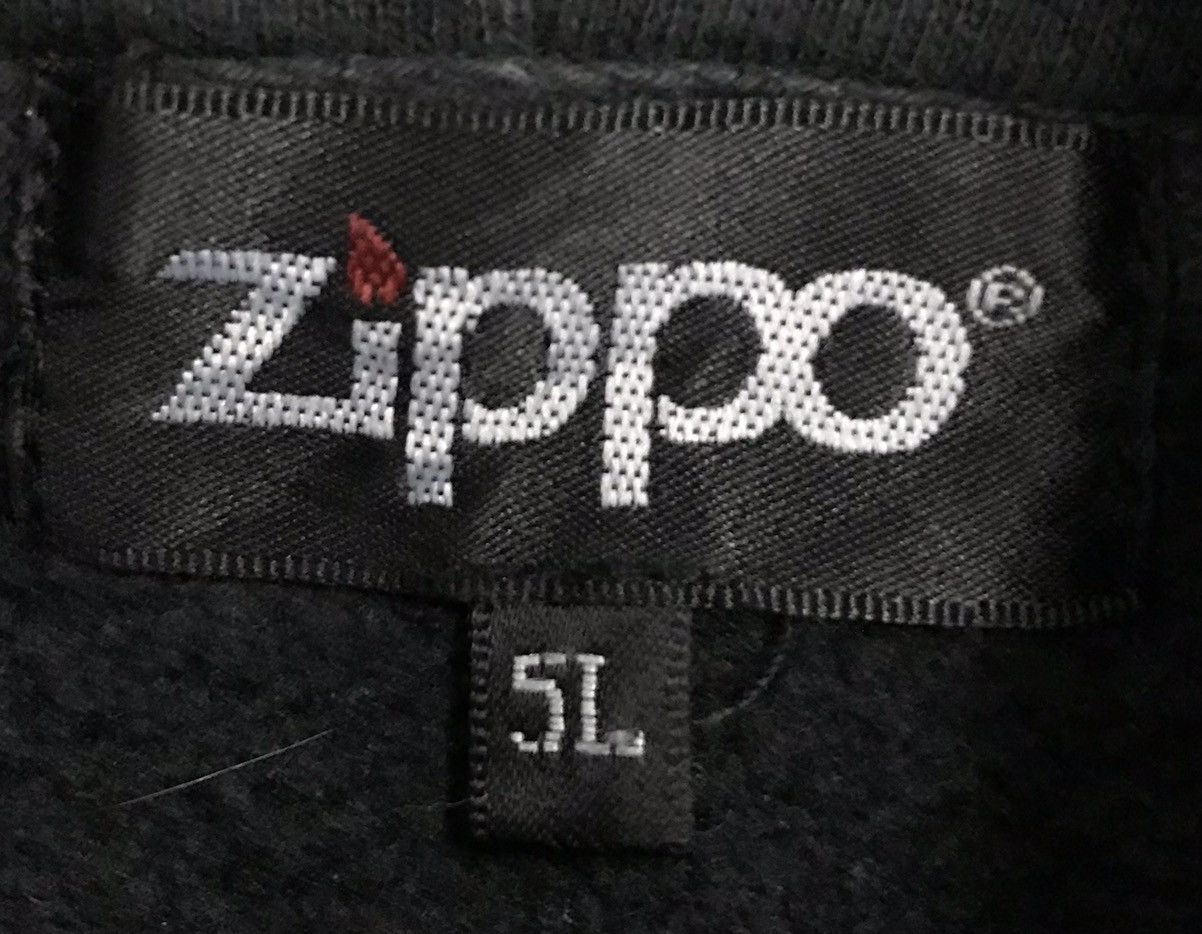 Vintage Vintage Zippo For Real Hoodie Size US XXL / EU 58 / 5 - 10 Thumbnail