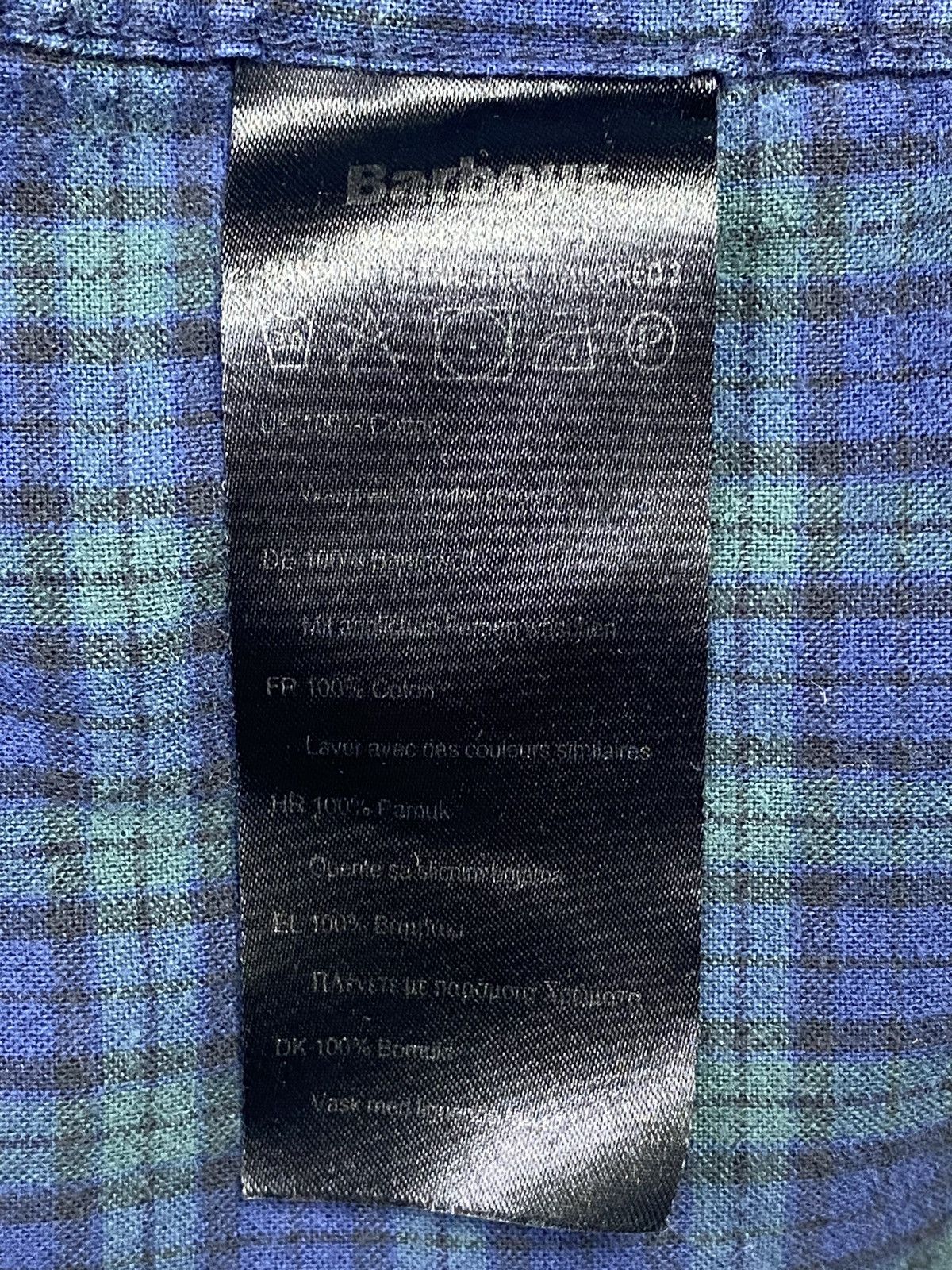 Barbour Barbour Checkered Designer Long Sleeve Button Up Shirt Size US L / EU 52-54 / 3 - 11 Thumbnail