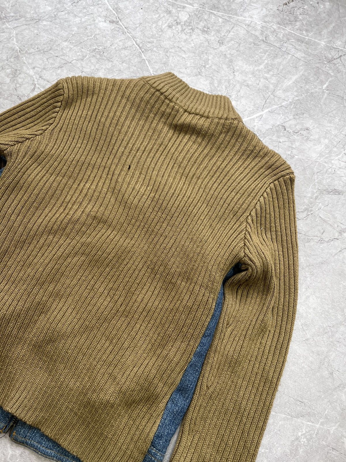 Hysteric Glamour × Vintage Vintage fur diesel style zip cotton sweater hood Size S / US 4 / IT 40 - 13 Thumbnail